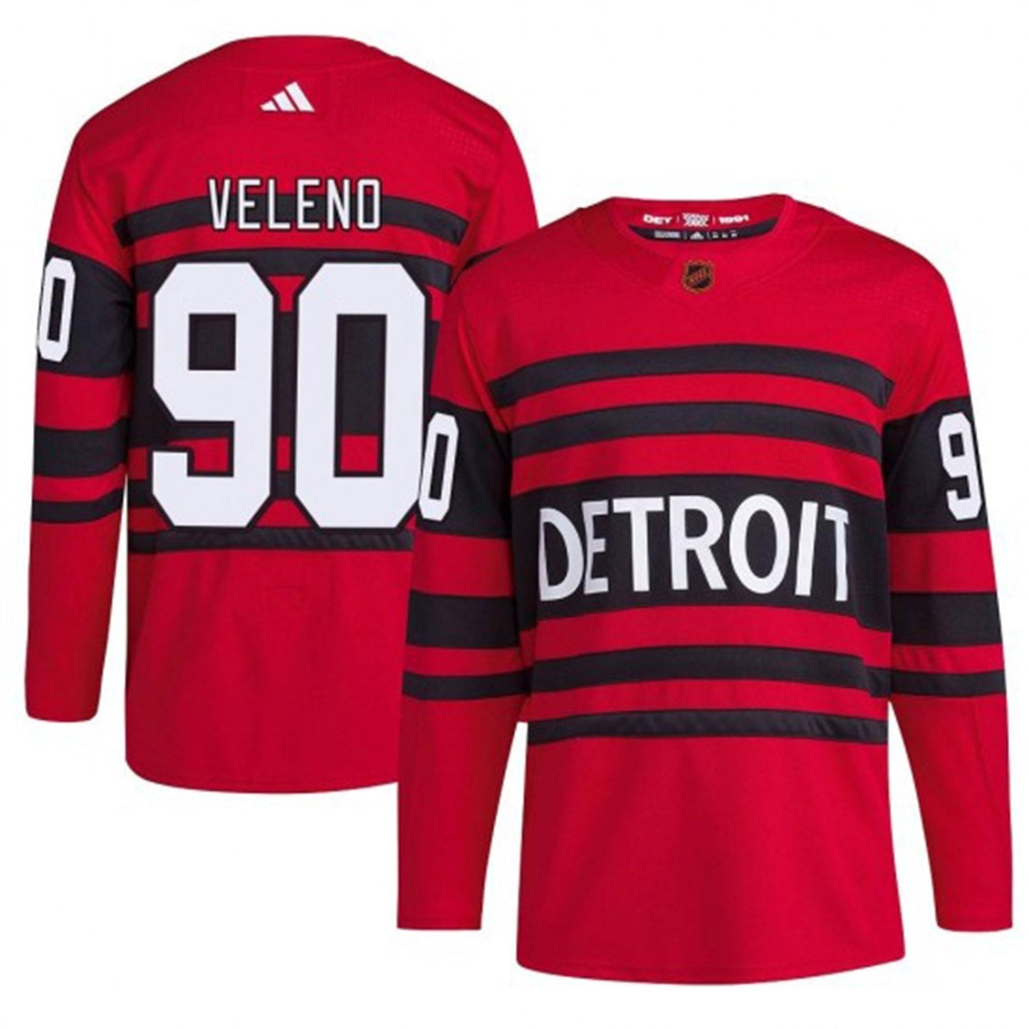 Joe Veleno Detroit Red Wings 90 Jersey