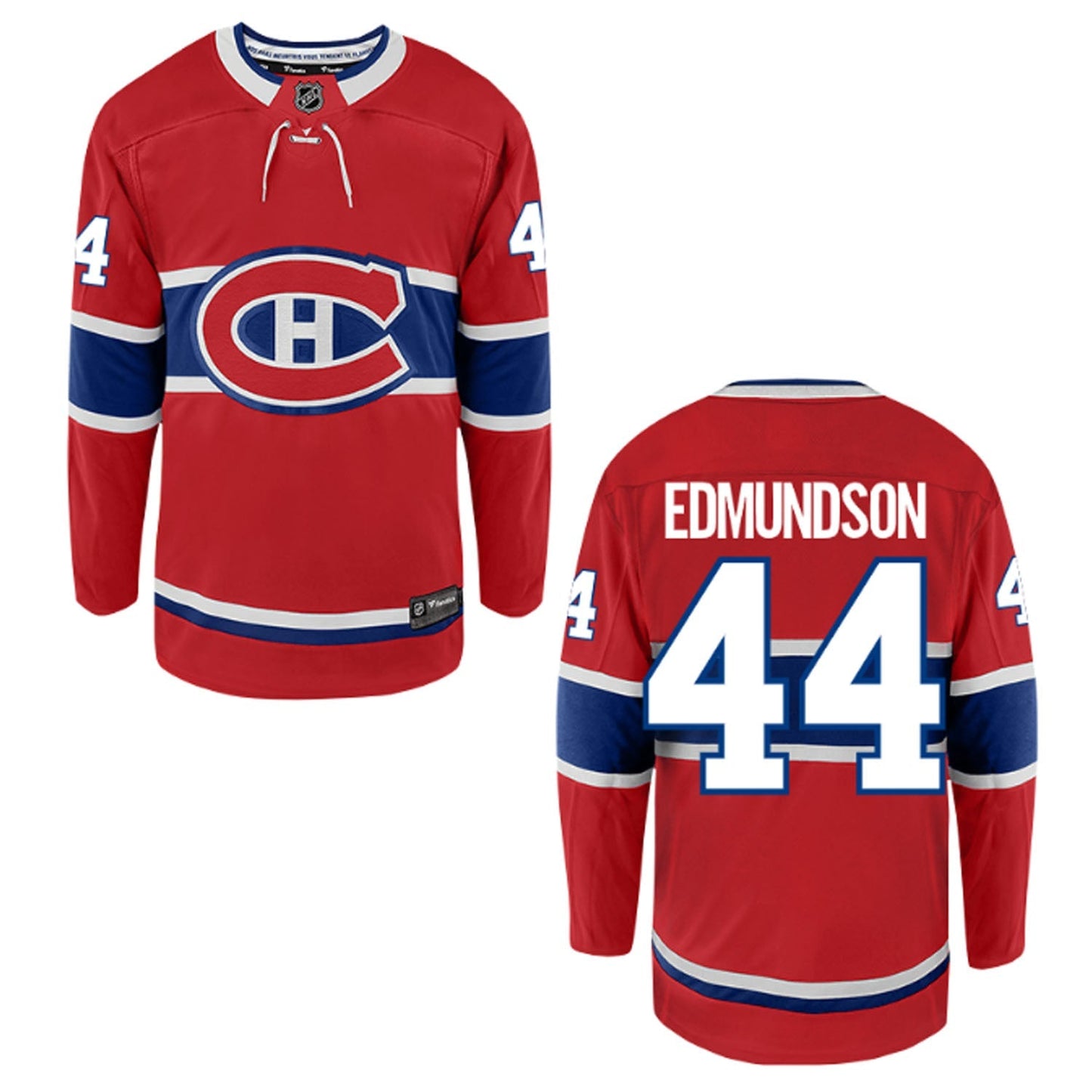 Joel Edmundson Montreal Canadiens 44 Jersey
