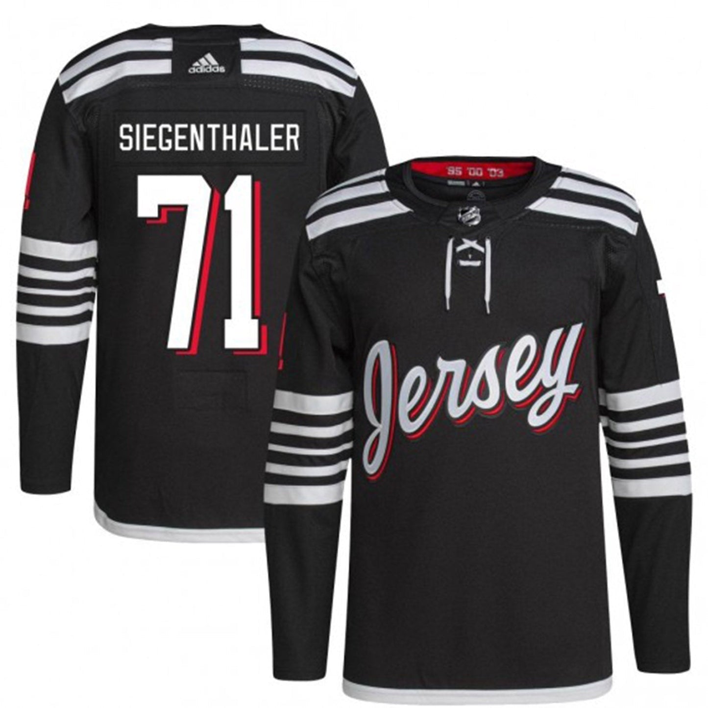 Jonas Siegenthaler New Jersey Devils 71 Jersey