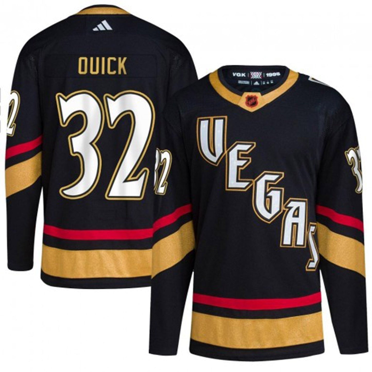 Jonathan Quick Vegas Golden Knights 32 Jersey