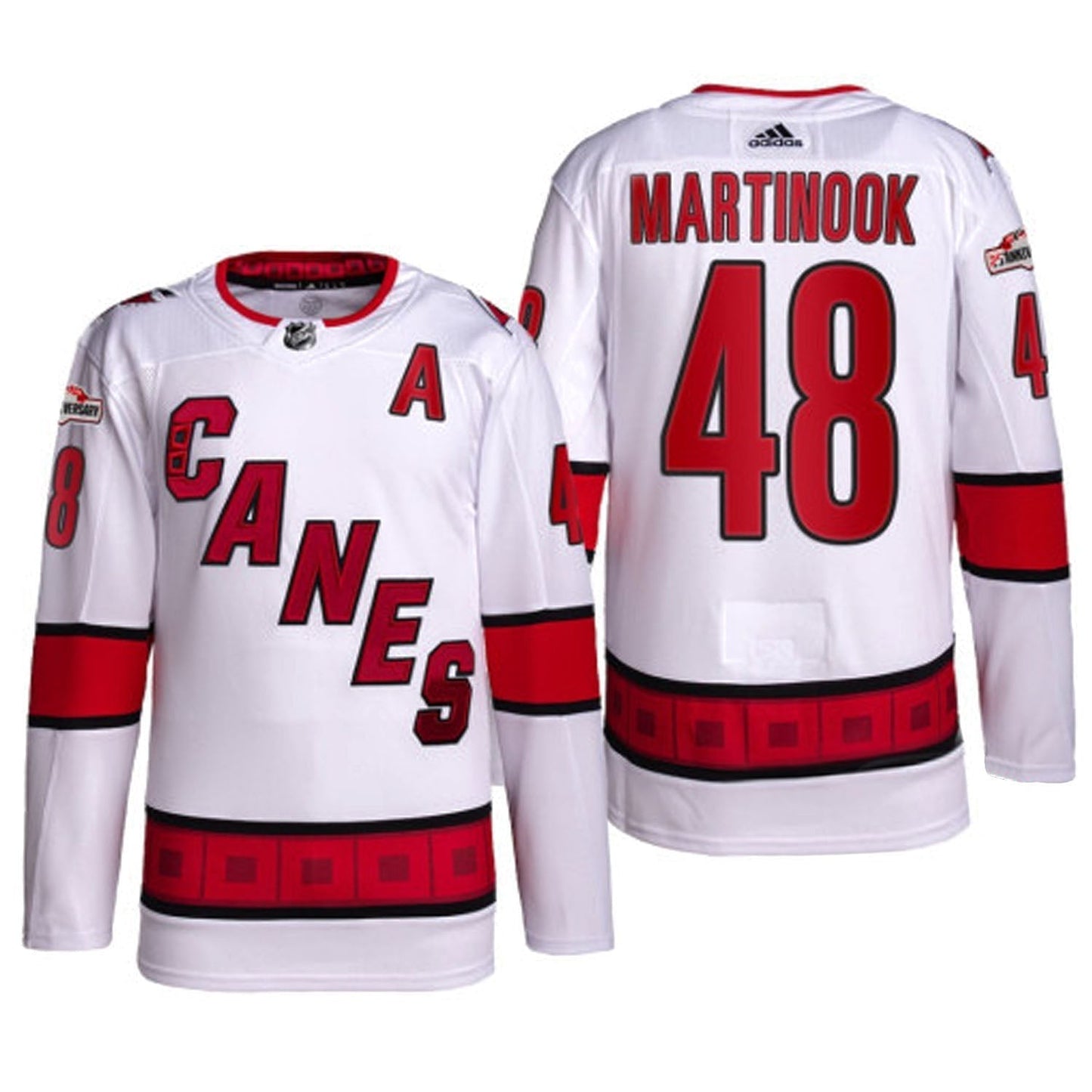 Jordan Martinook Carolina Hurricanes 48 Jersey