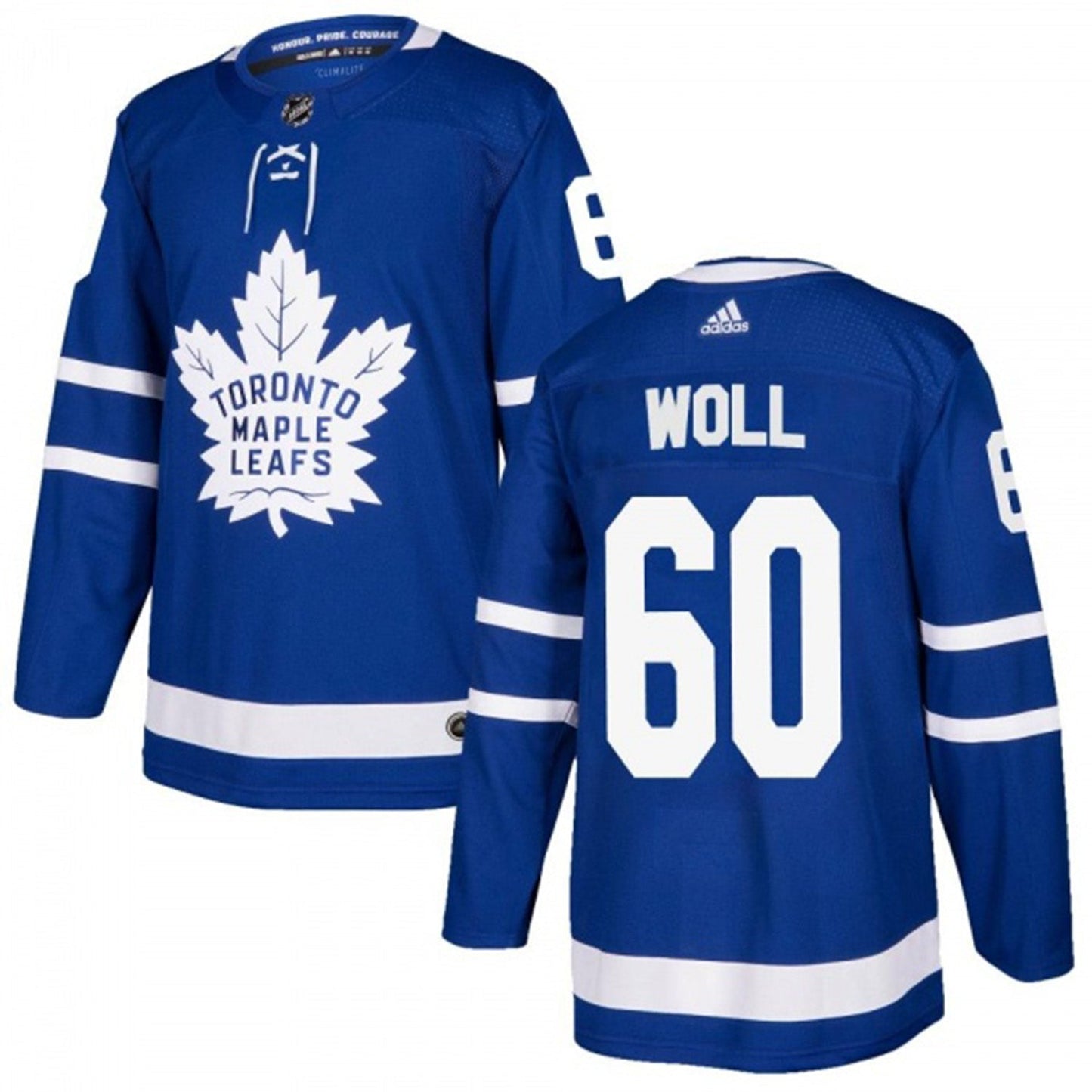 Joseph Woll Toronto Maple Leafs 60 Jersey