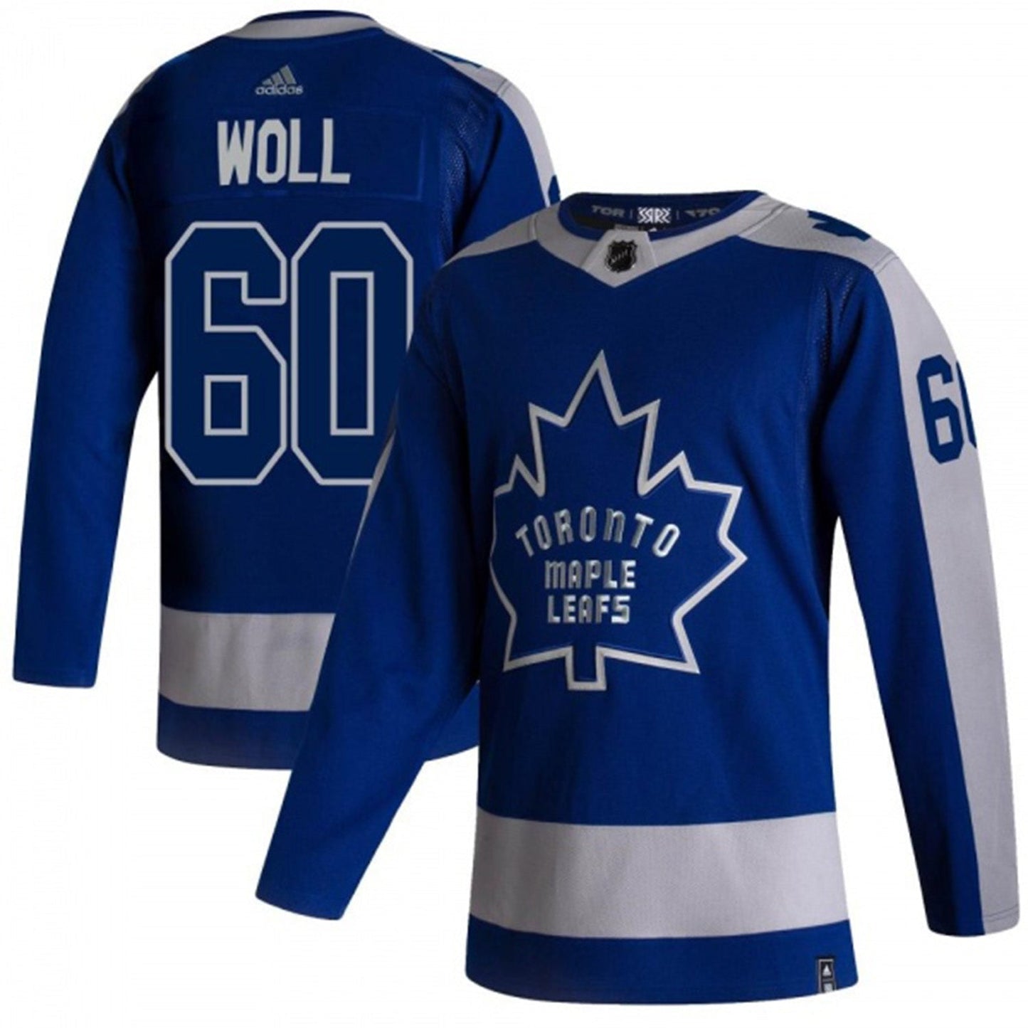 Joseph Woll Toronto Maple Leafs 60 Jersey