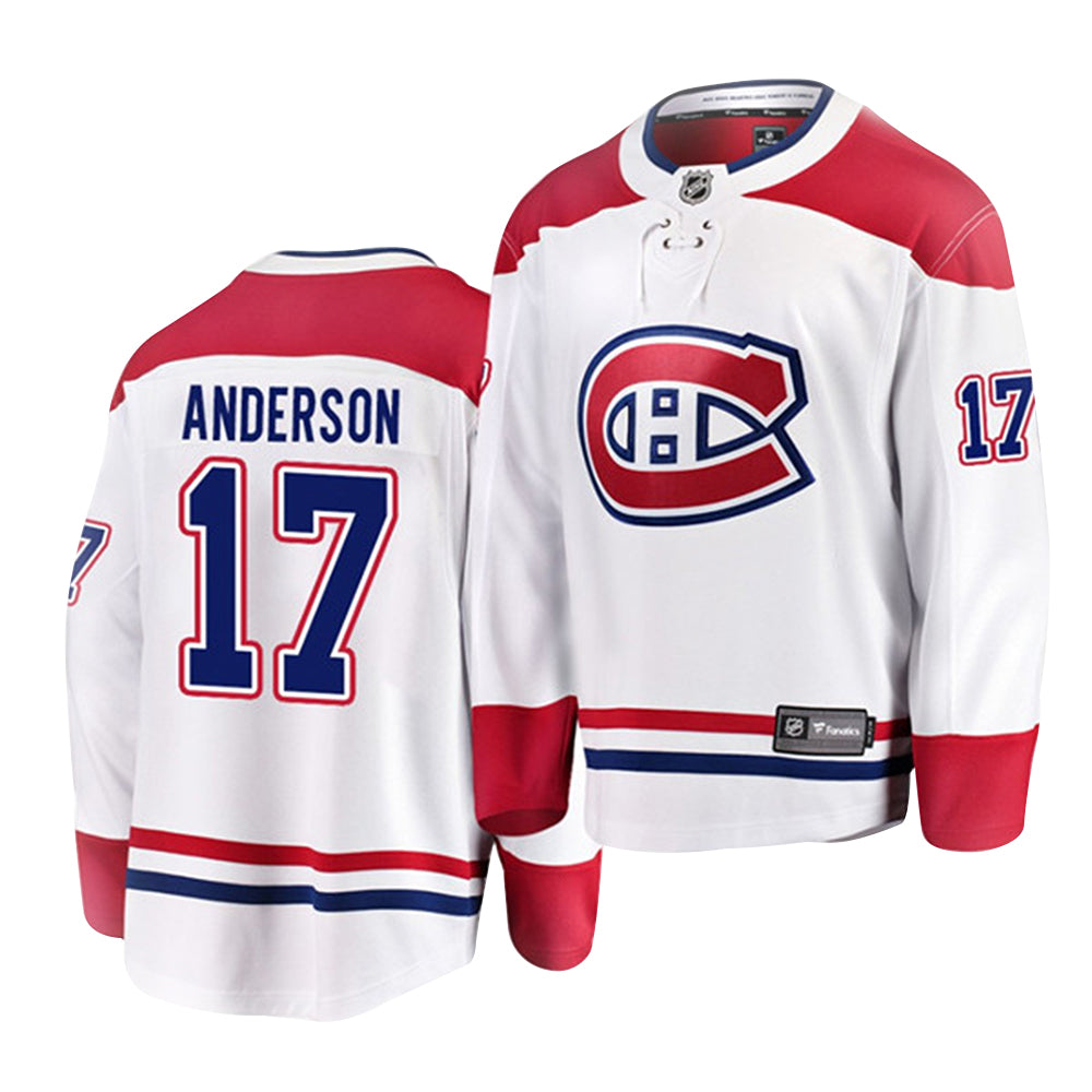 Josh Anderson Montreal Canadiens 17 Jersey