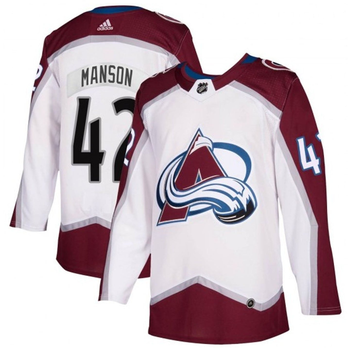Josh Manson Colorado Avalanche 42 Jersey