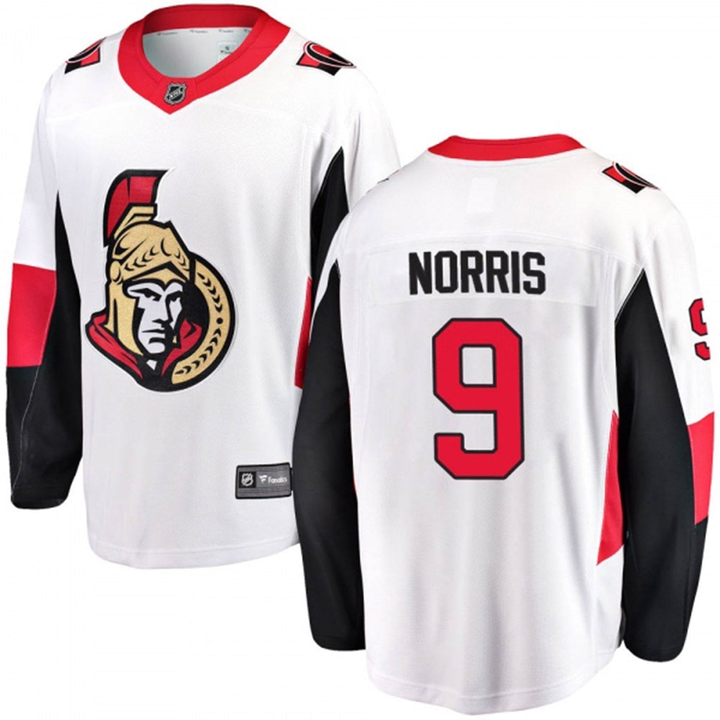 Josh Norris Ottawa Senators 9 Jersey