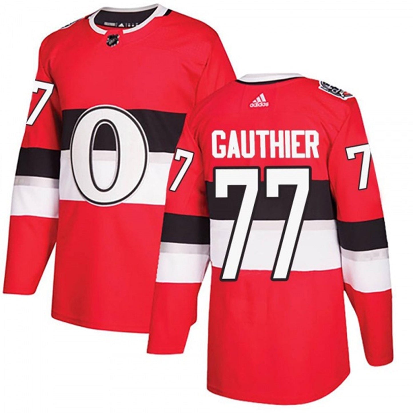 Julien Gauthier Chicago Blackhawks 77 Jersey