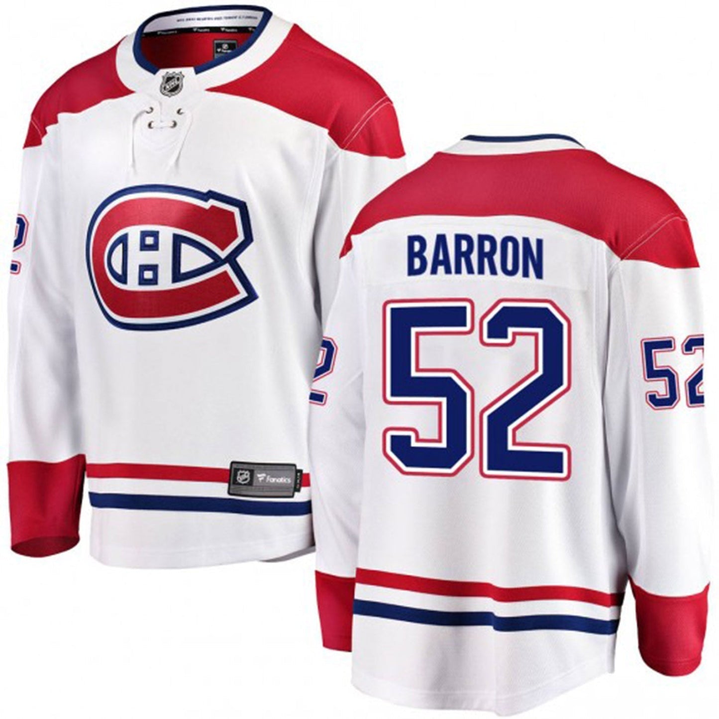 Justin Barron Montreal Canadiens 52 Jersey
