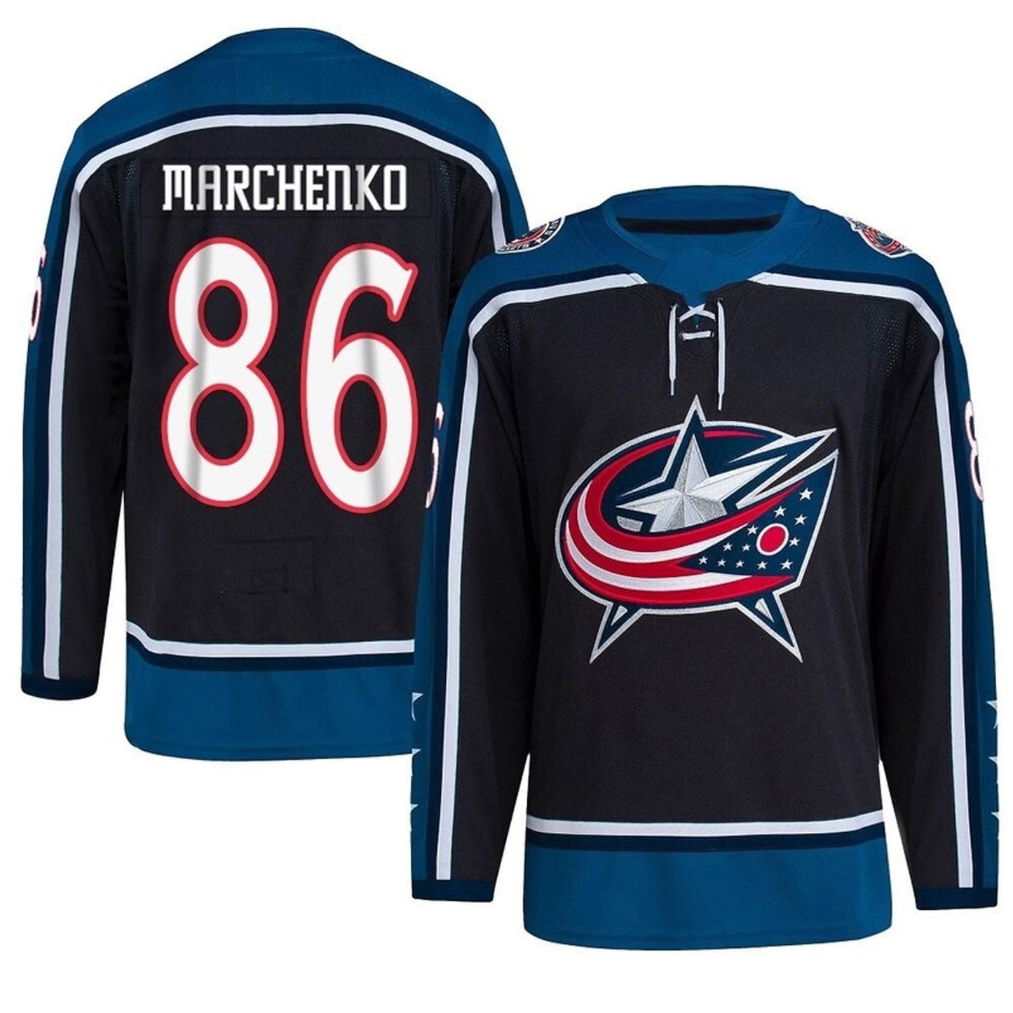 Kirill Marchenko Columbus Blue Jackets 86 Jersey
