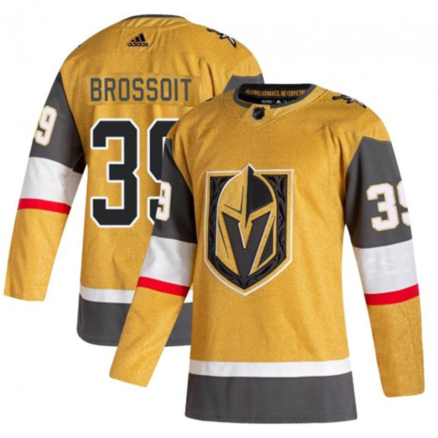 Laurent Brossoit Vegas Golden Knights 39 Jersey