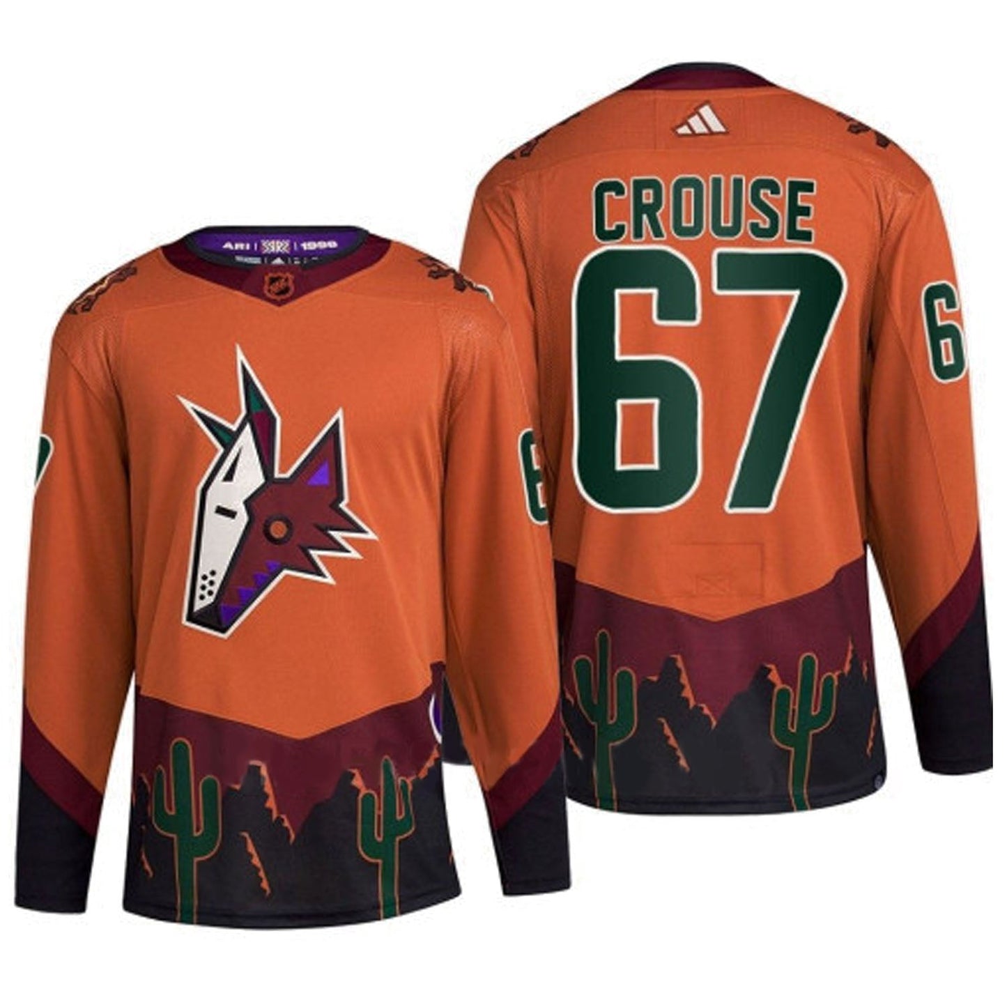 Lawson Crouse Arizona Coyotes 67 Jersey
