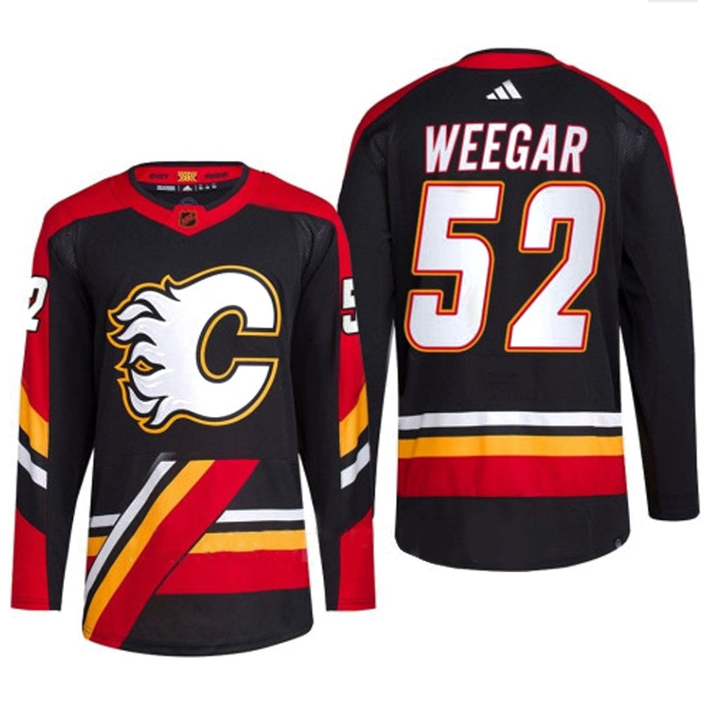 MacKenzie Weegar Calgary Flames 52 Jersey