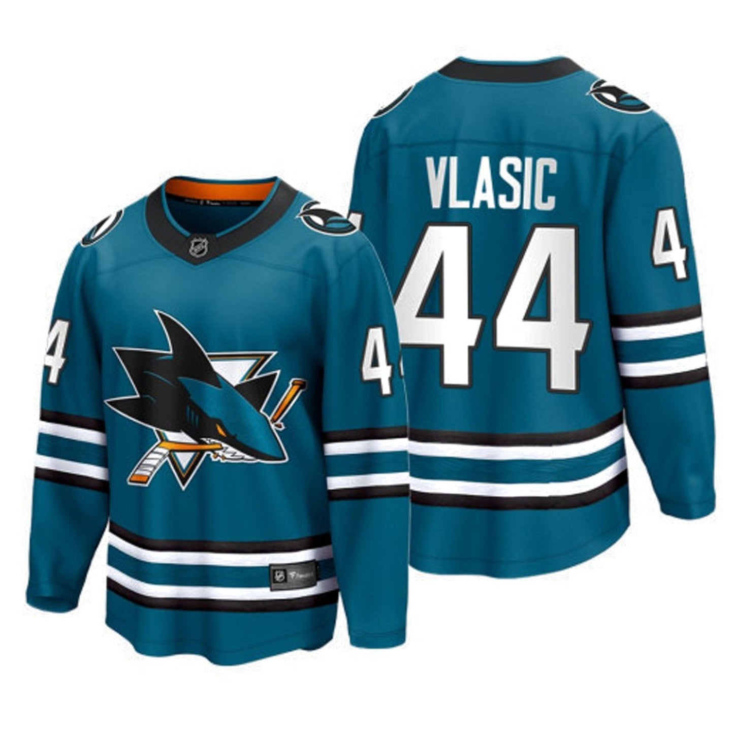 Marc-Edouard Vlasic San Jose Sharks 44 Jersey