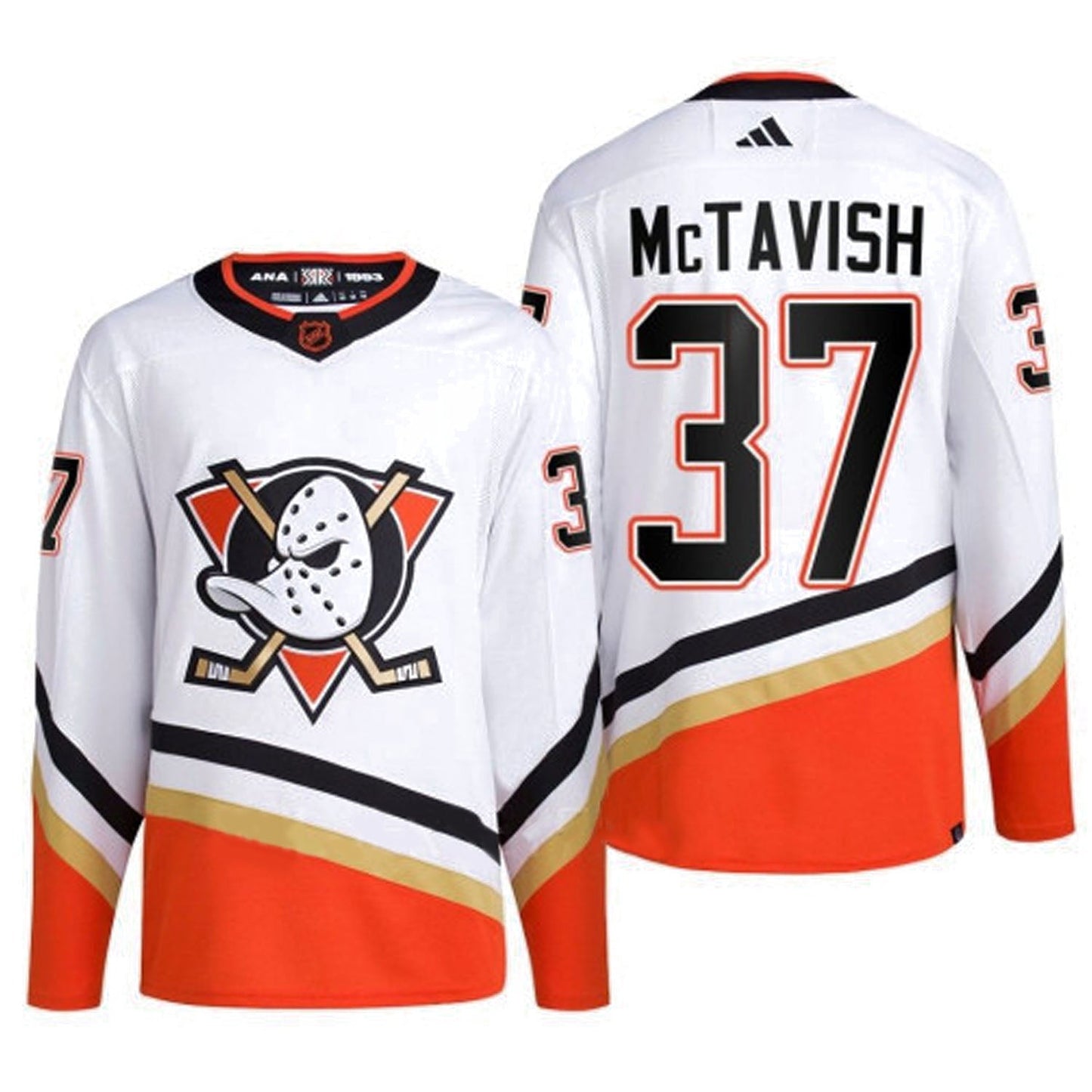 Mason McTavish Anaheim Ducks 37 Jersey