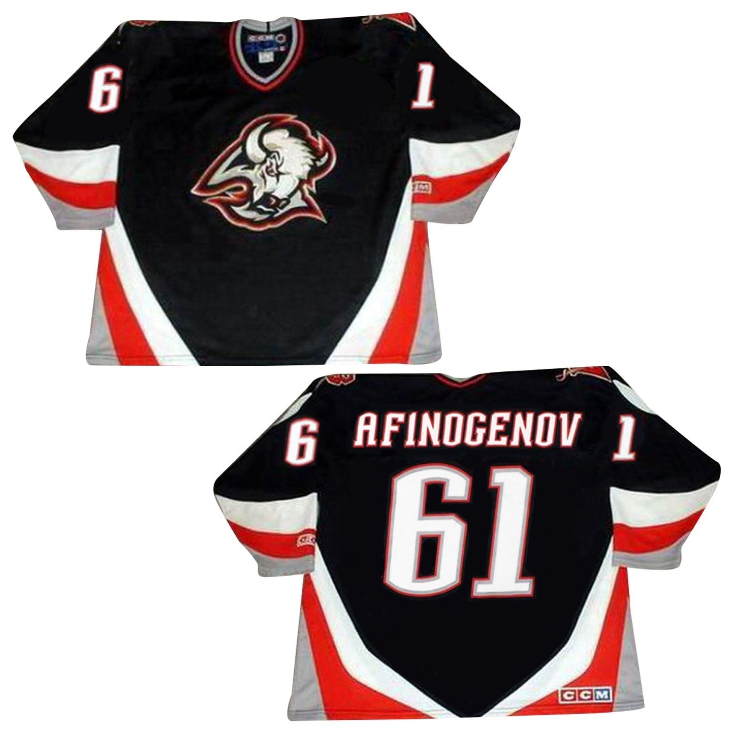 Maxim Afinogenov Buffalo Sabres 61 Jersey