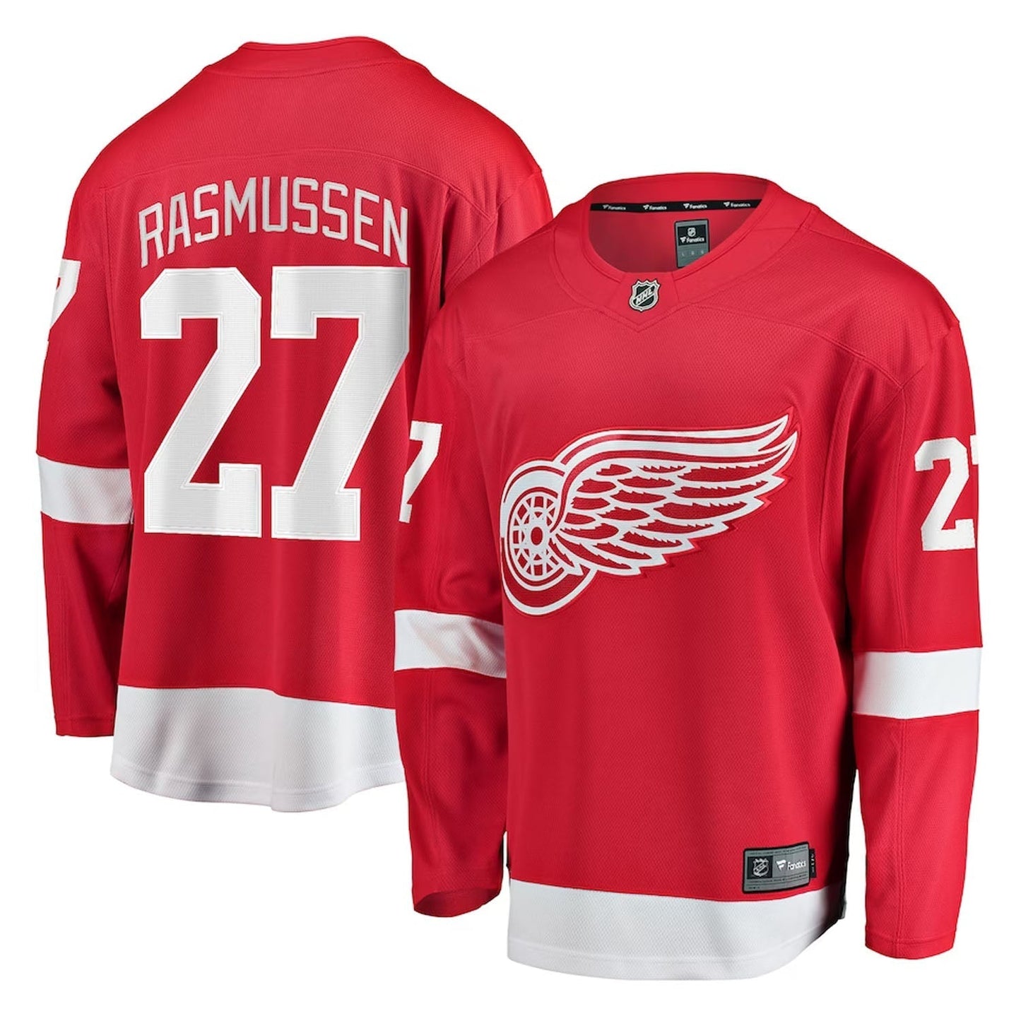 Michael Rasmussen Detroit Red Wings 27 Jersey