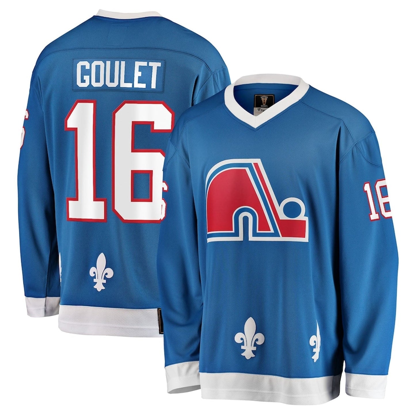 Michel Goulet Quebec Nordiques 16 Jersey