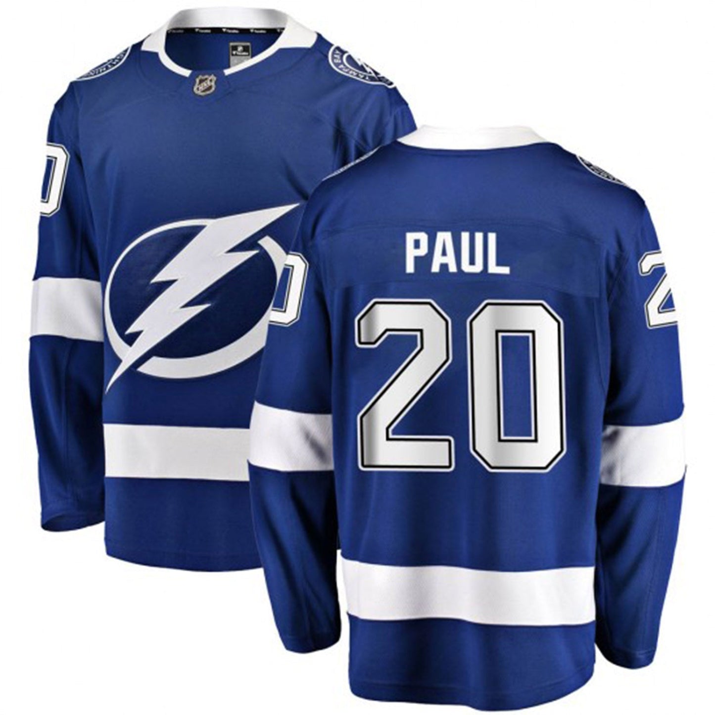Nicholas Paul Tampa Bay Lightning 20 Jersey