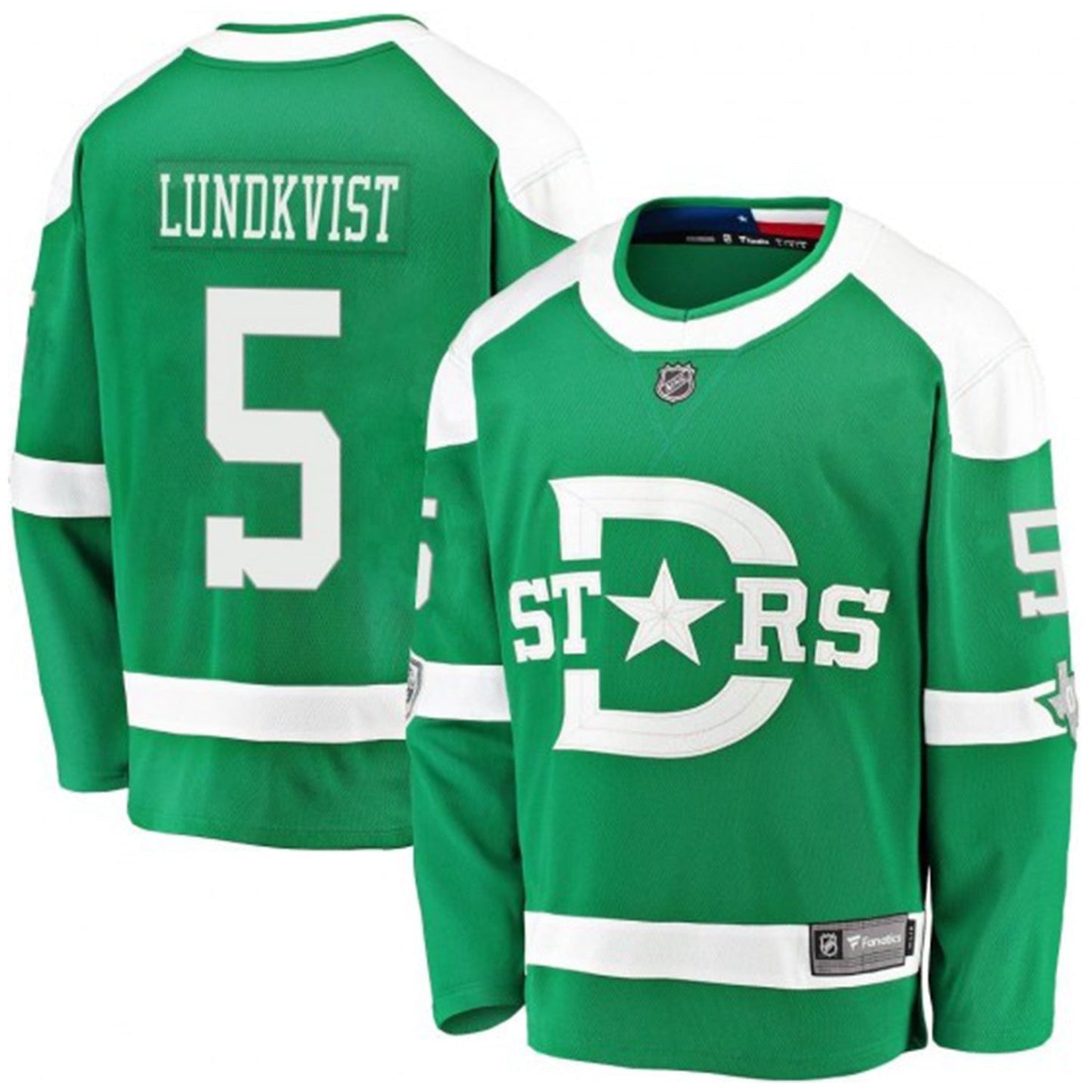 Nils Lundkvist Dallas Stars 5 Jersey