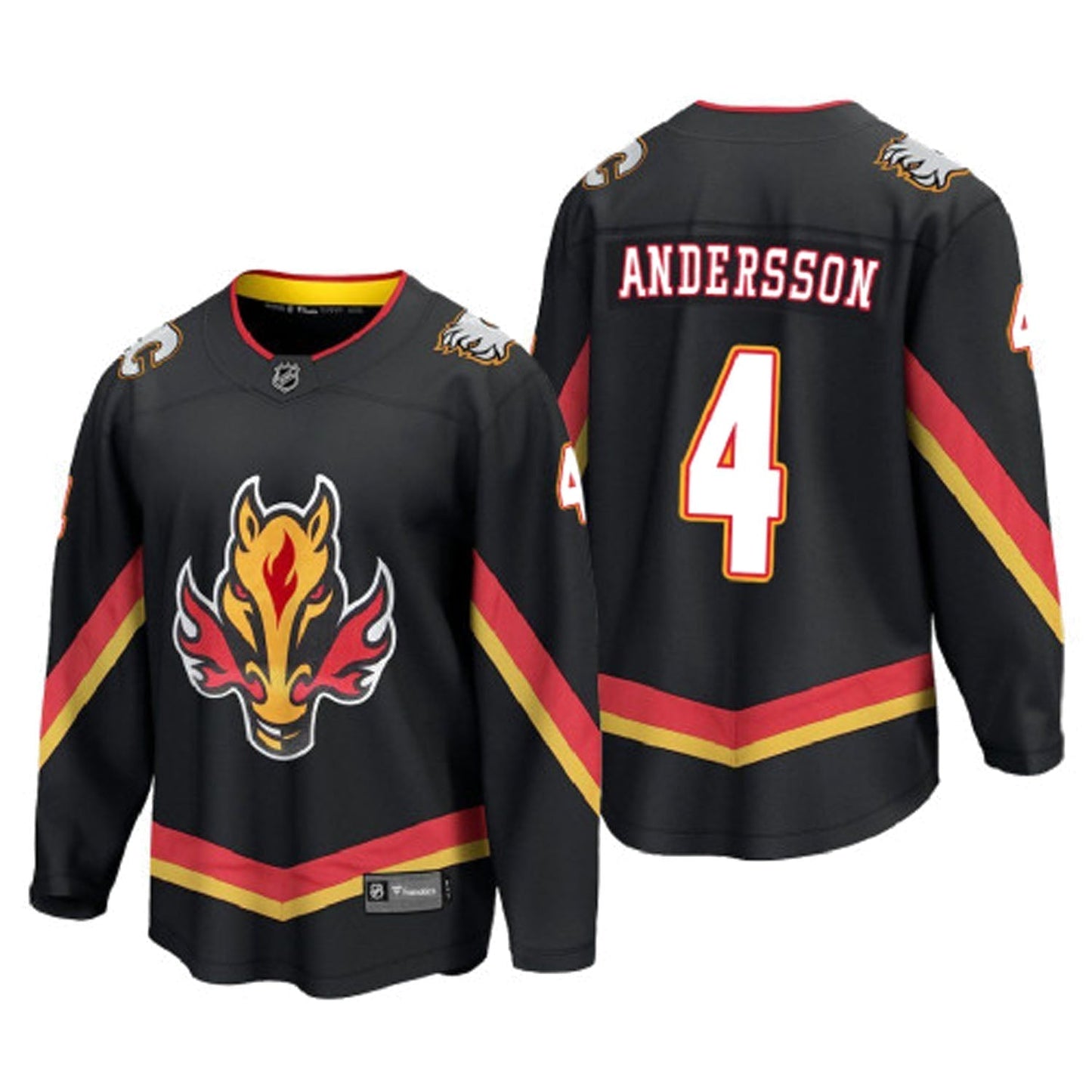 Rasmus Andersson Calgary Flames 4 Jersey