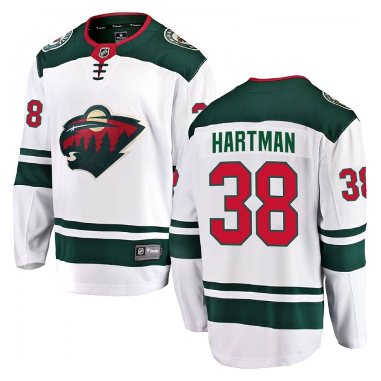 Ryan Hartman Minnesota Wild 38 Jersey