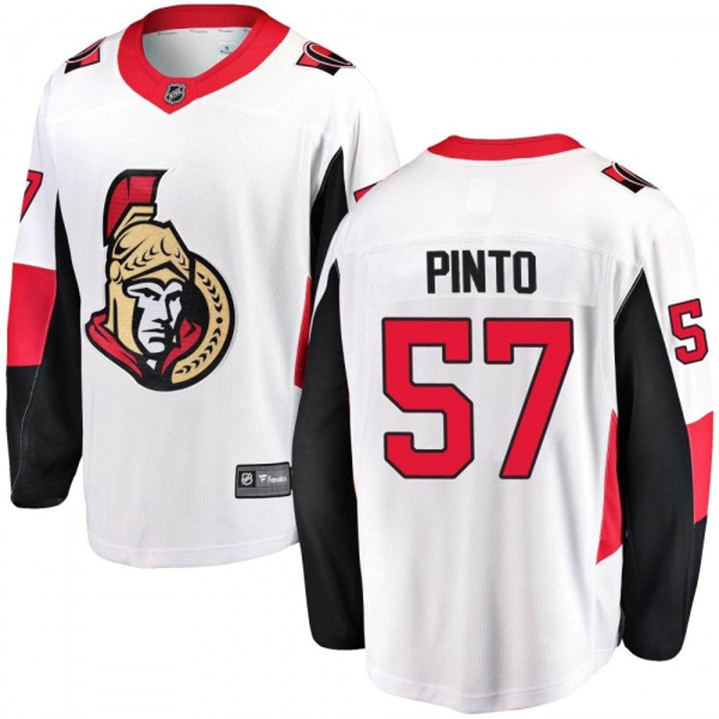 Shane Pinto Ottawa Senators 57 Jersey