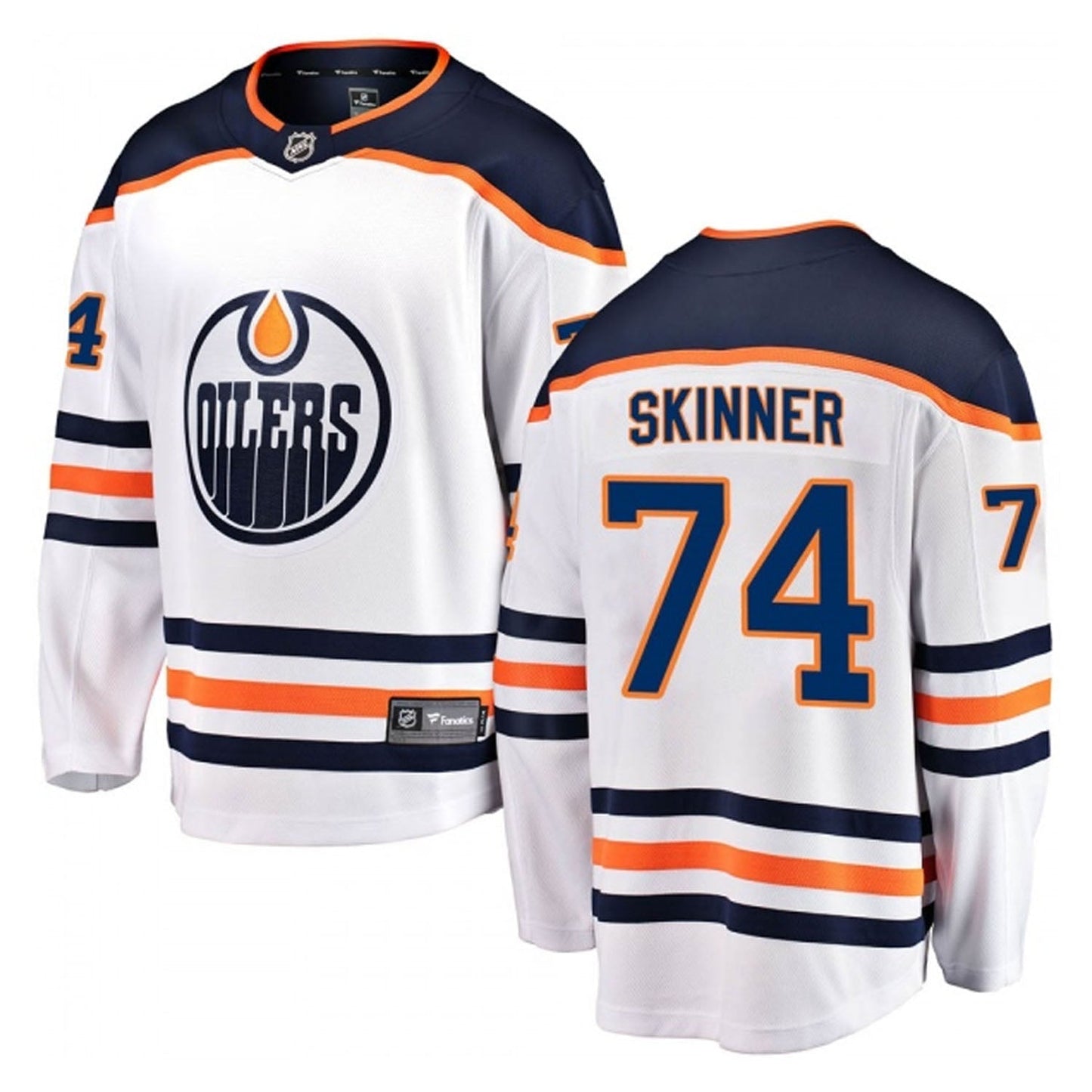 Stuart Skinner Edmonton Oilers 74 Jersey