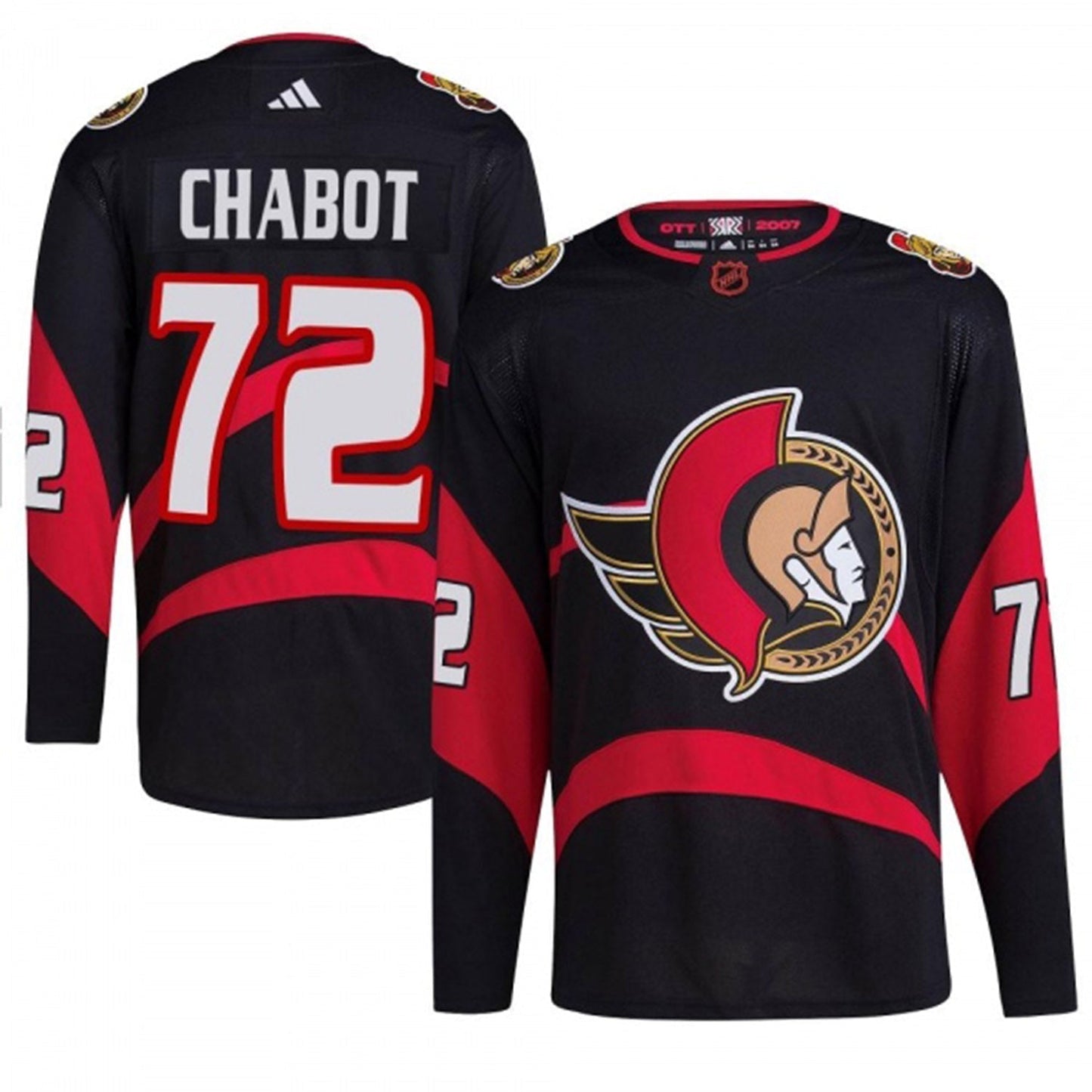 Thomas Chabot Chicago Blackhawks 72 Jersey