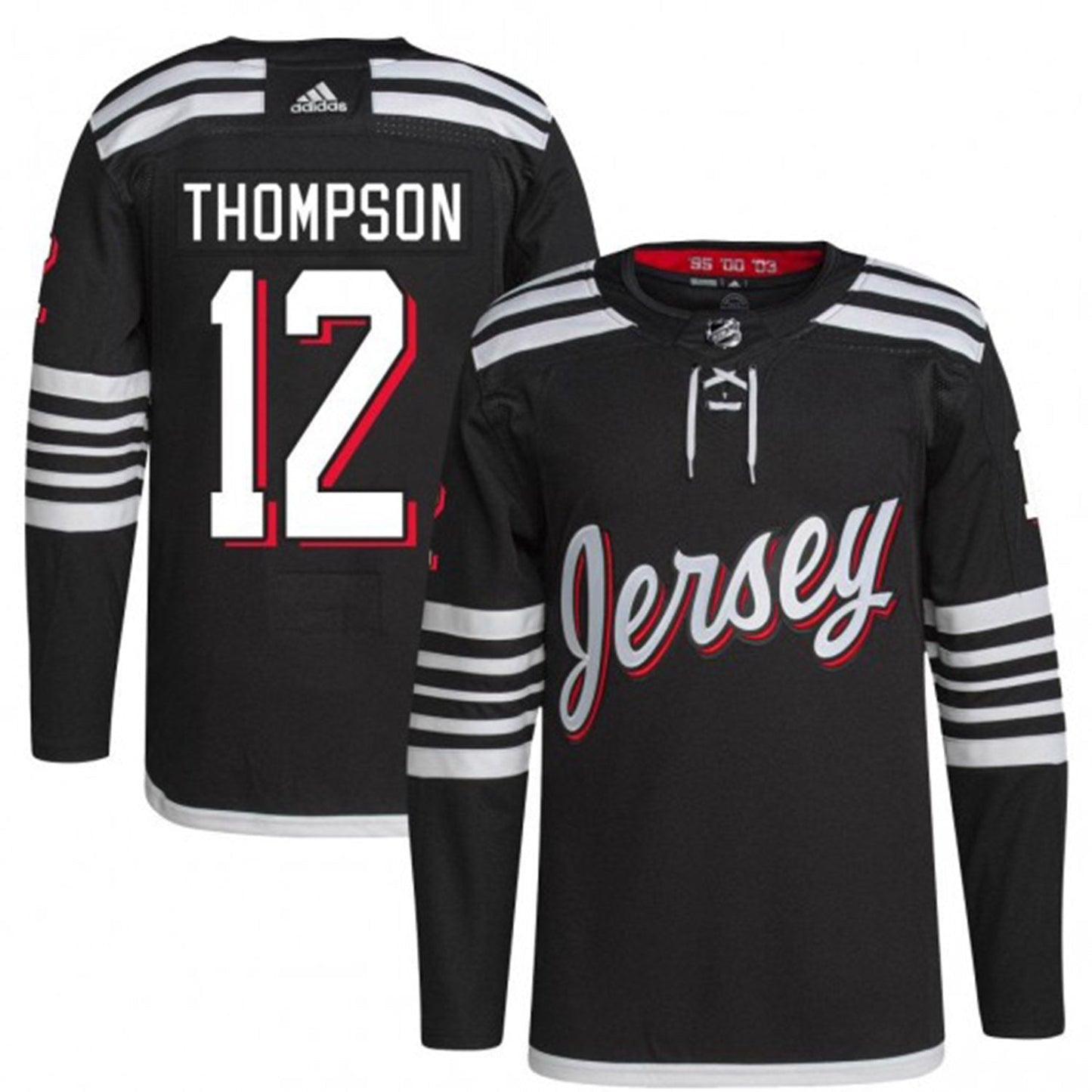 Tyce Thompson New Jersey Devils 12 Jersey