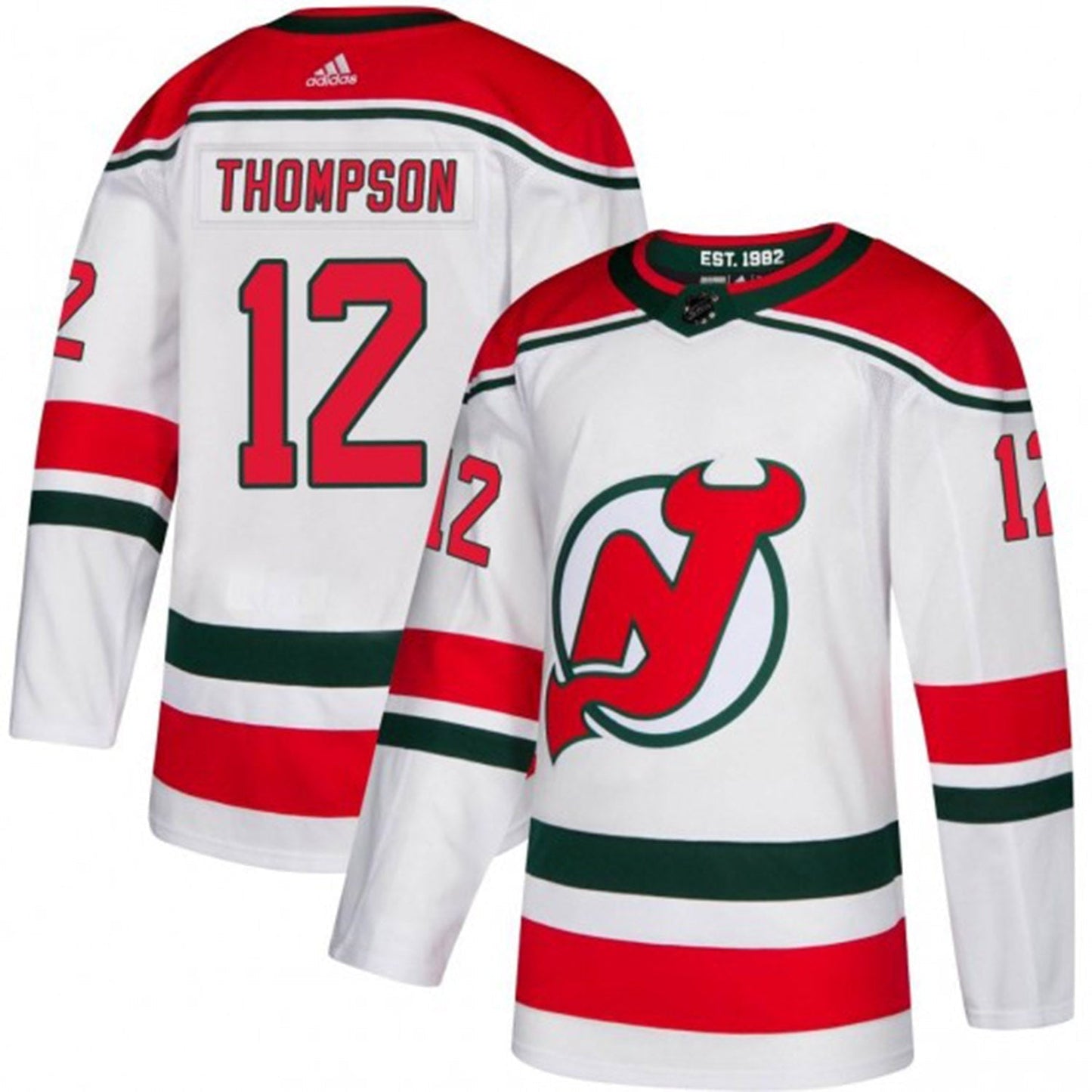 Tyce Thompson New Jersey Devils 12 Jersey