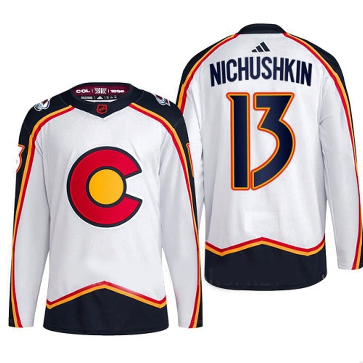 Valeri Nichushkin Colorado Avalanche 13 Jersey