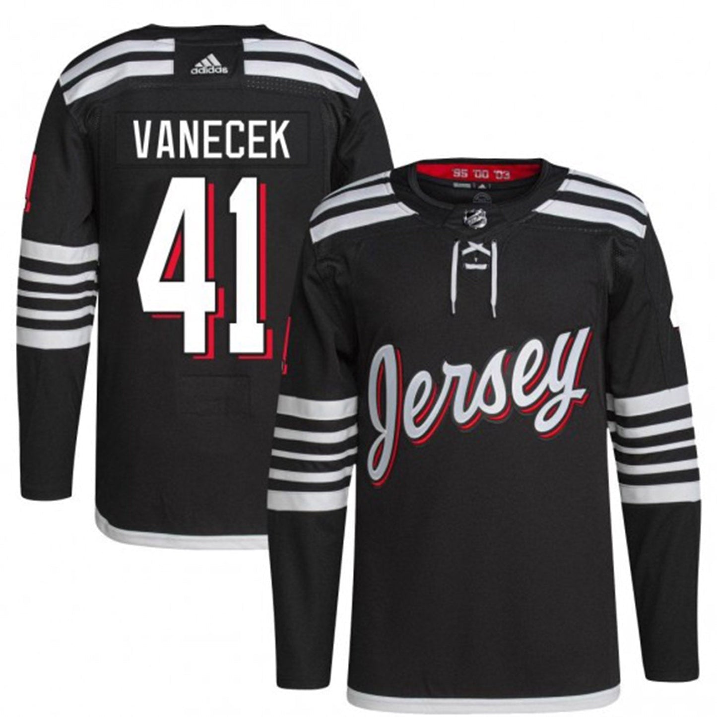Vitek Vaneek New Jersey Devils 41 Jersey