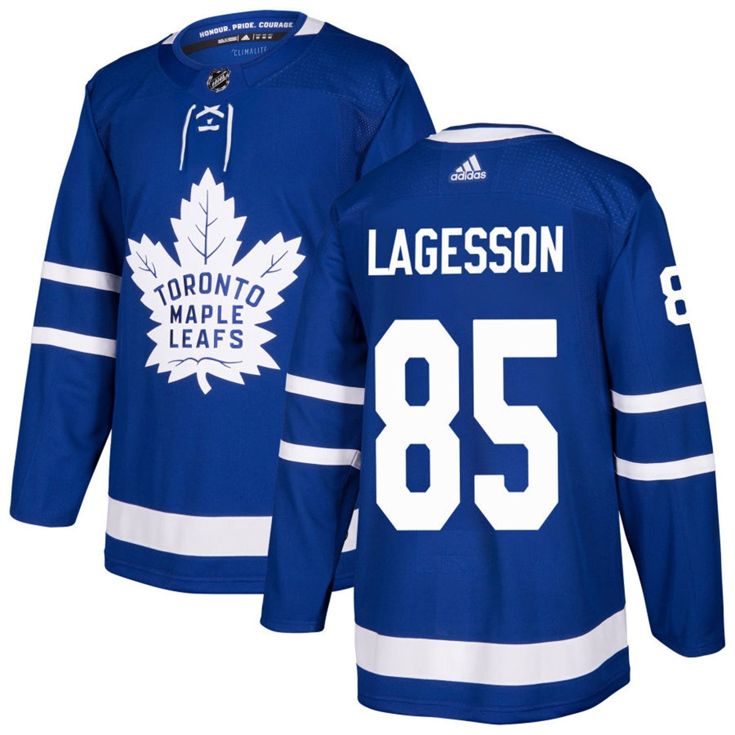 William Lagesson Toronto Maple Leafs 85 Jersey