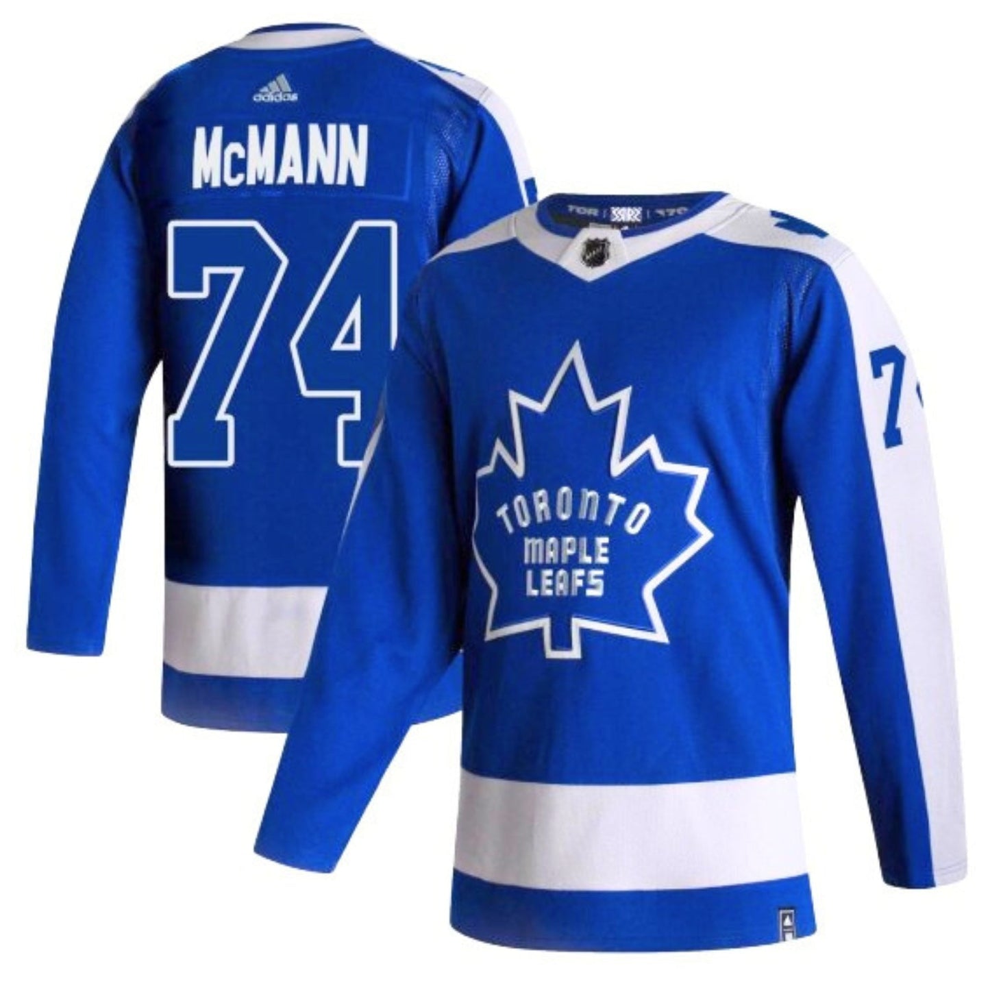 Bobby McMann Toronto Maple Leafs 74 Jersey