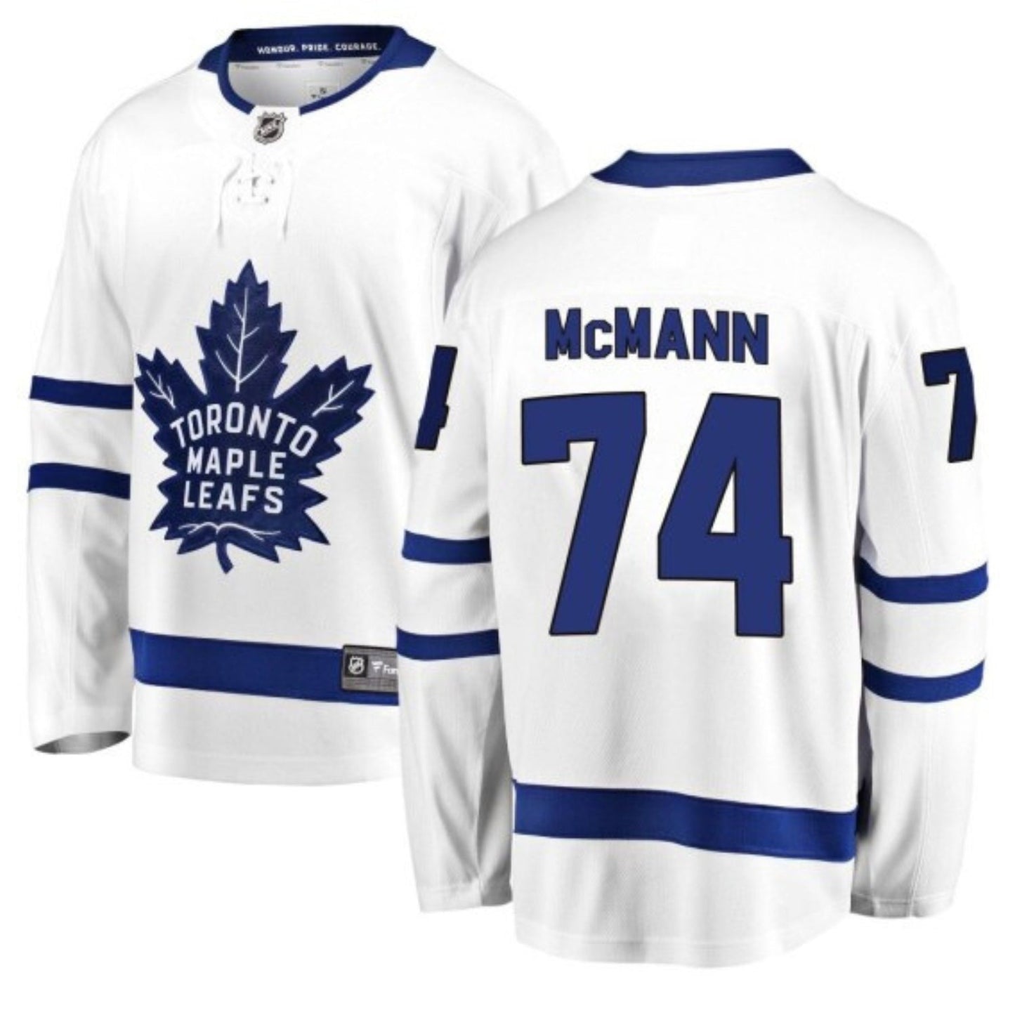 Bobby McMann Toronto Maple Leafs 74 Jersey