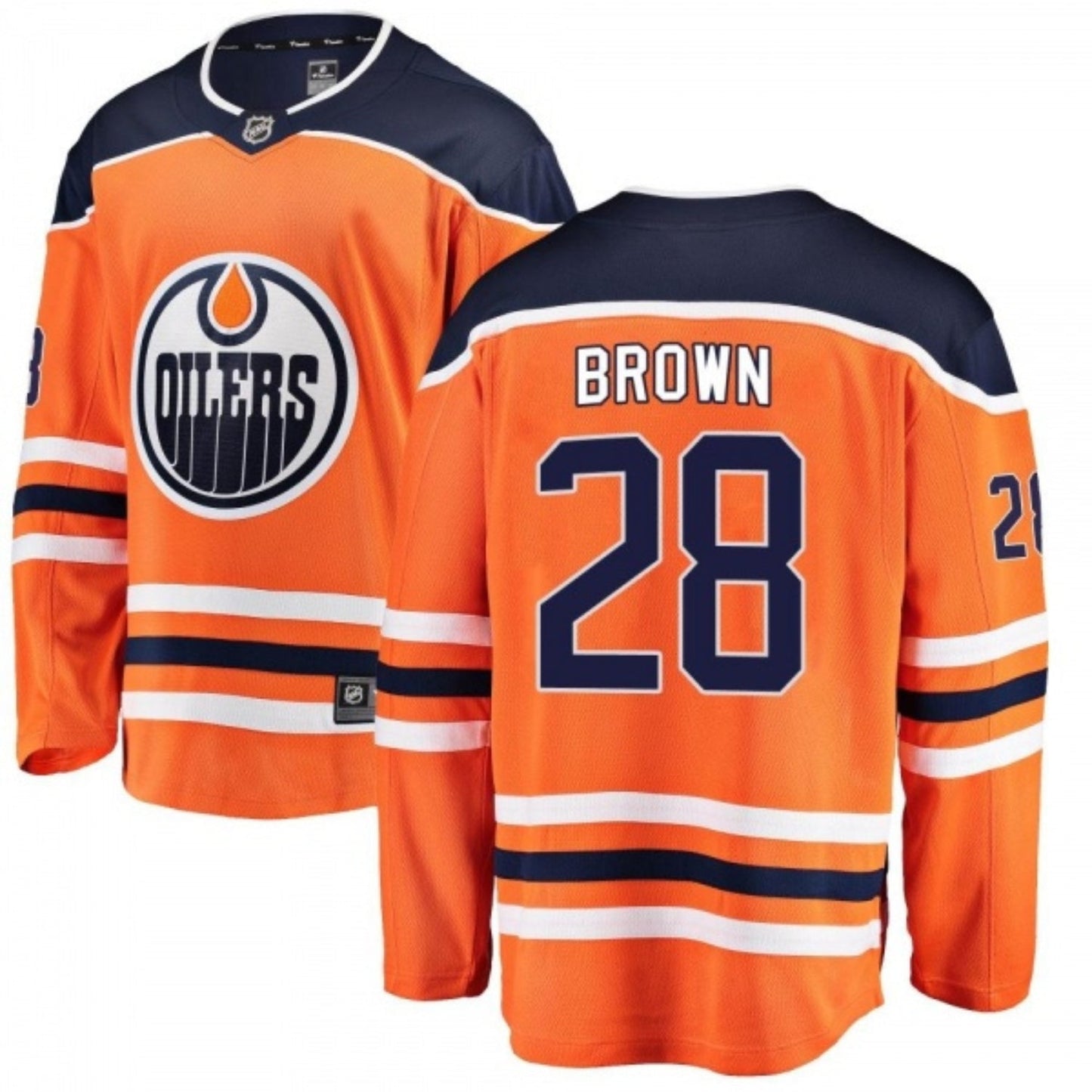 Connor Brown Edmonton Oilers 28 Jersey
