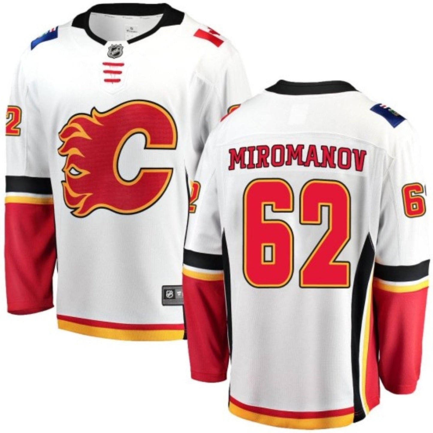 Daniil Miromanov Calgary Flames 62 Jersey