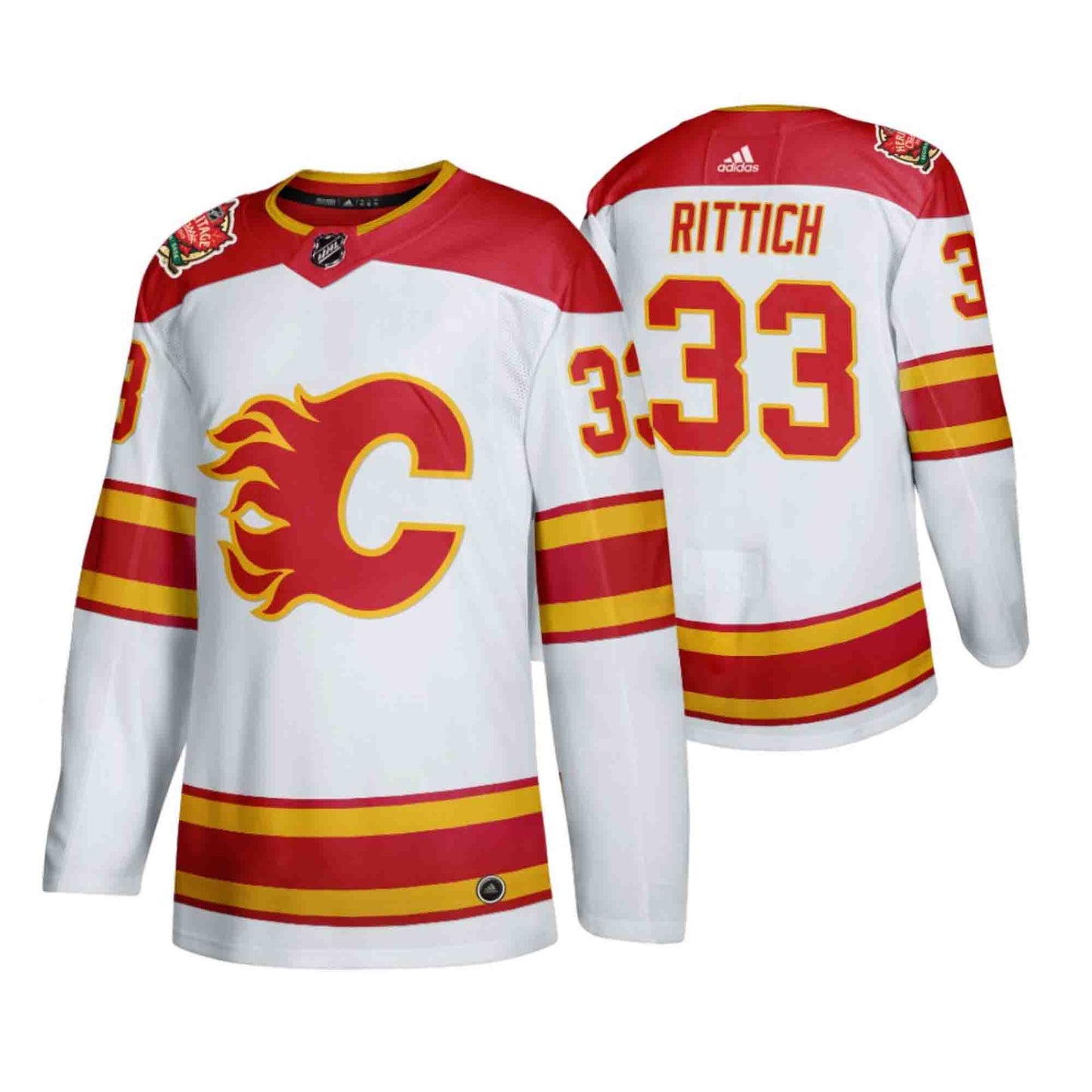 David Rittich Calgary Flames 33 Jersey