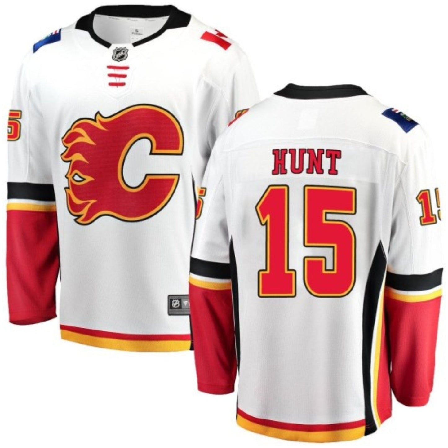 Dryden Hunt Calgary Flames 15 Jersey