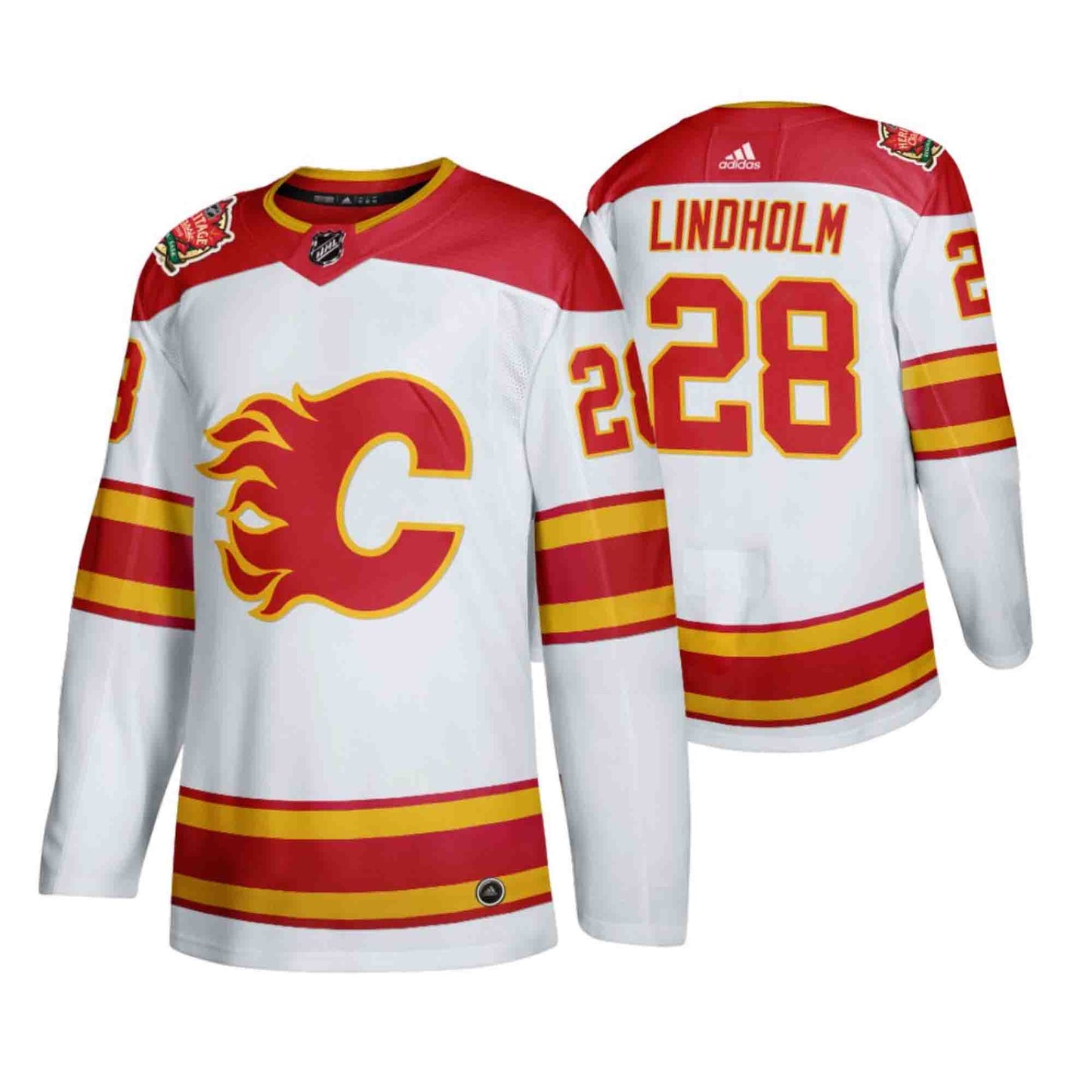 Elias Lindholm Calgary Flames 28 Jersey