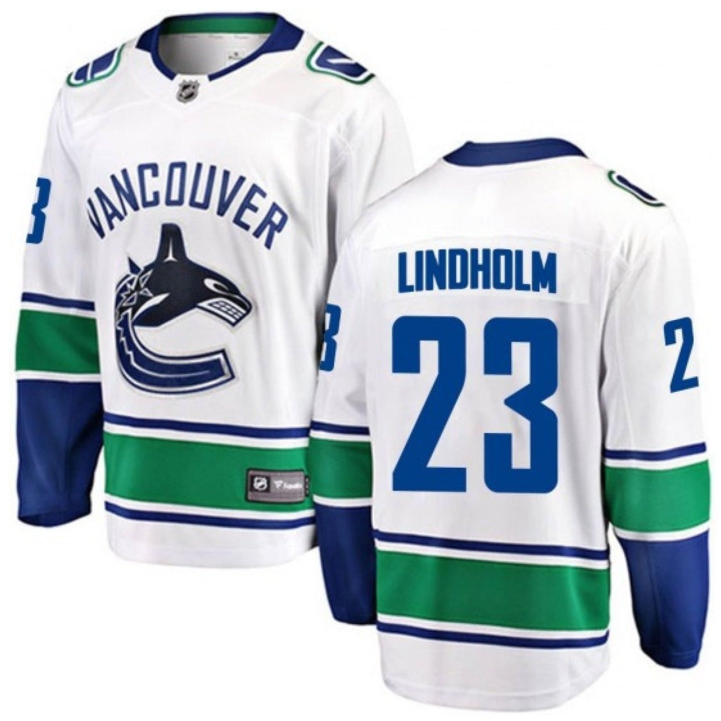 Elias Lindholm Vancouver Canucks 23 Jersey