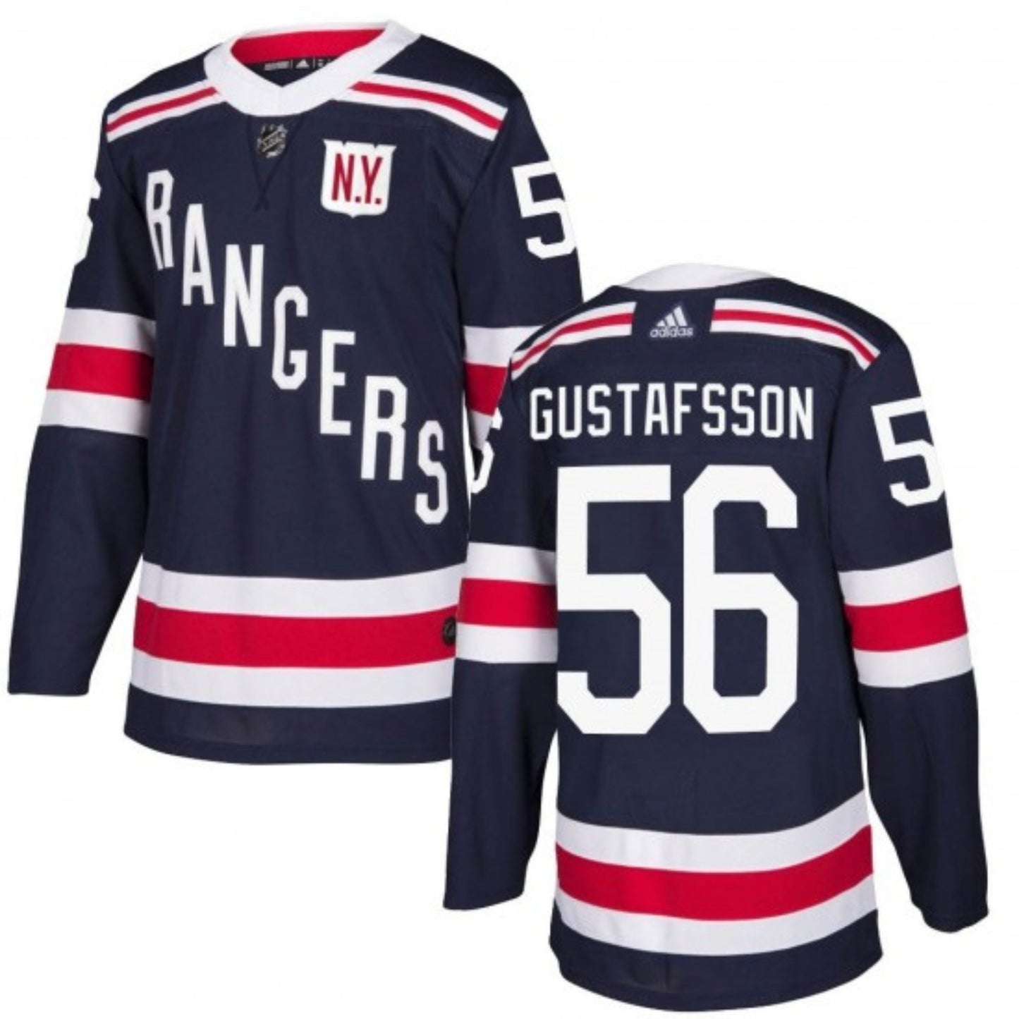 Erik Gustafsson New York Rangers 56 Jersey