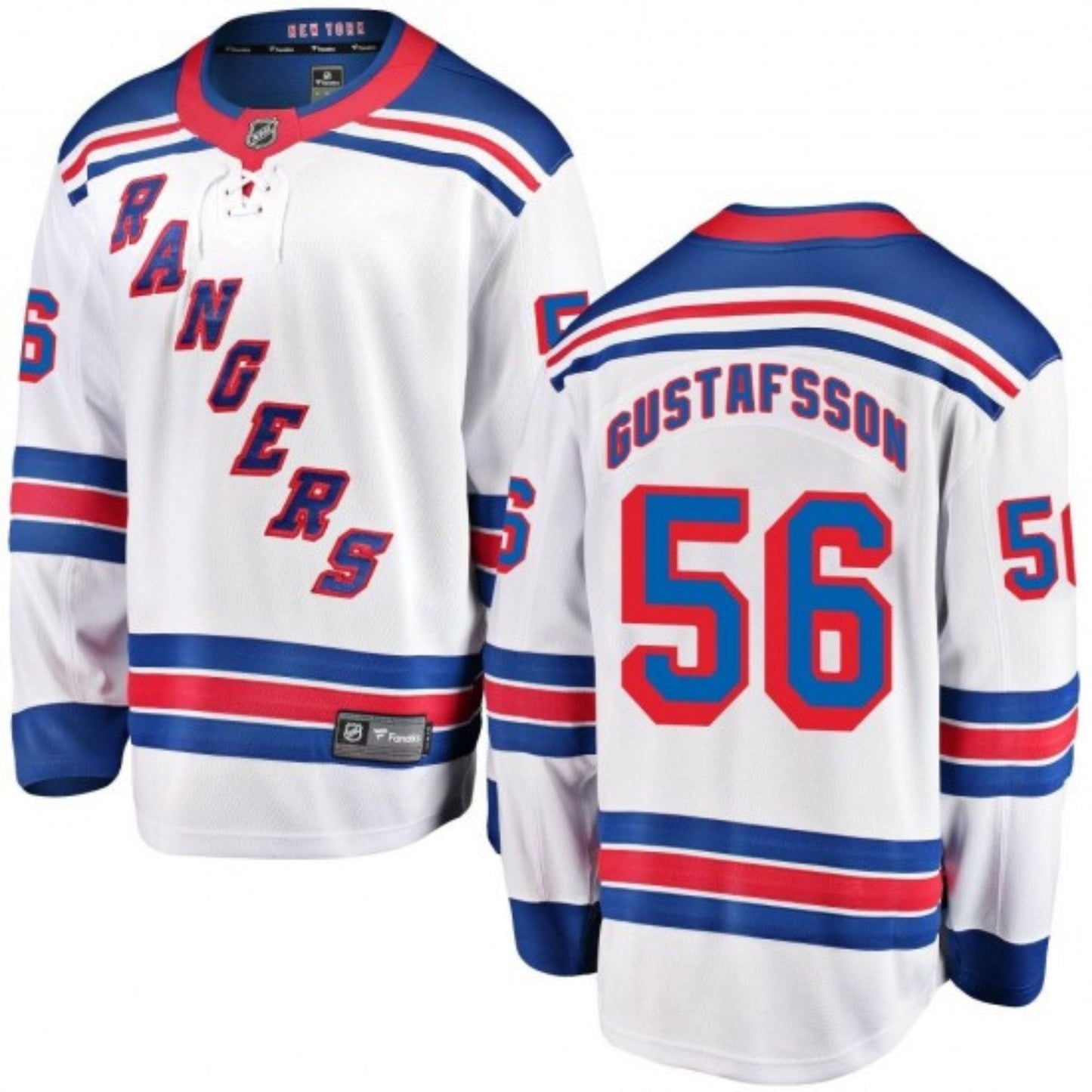 Erik Gustafsson New York Rangers 56 Jersey