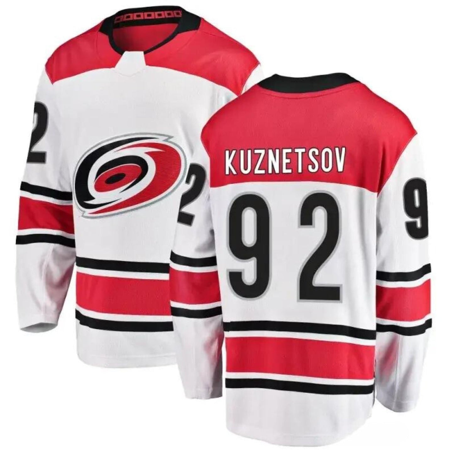 Evgeny Kuznetsov Carolina Hurricanes 92 Jersey