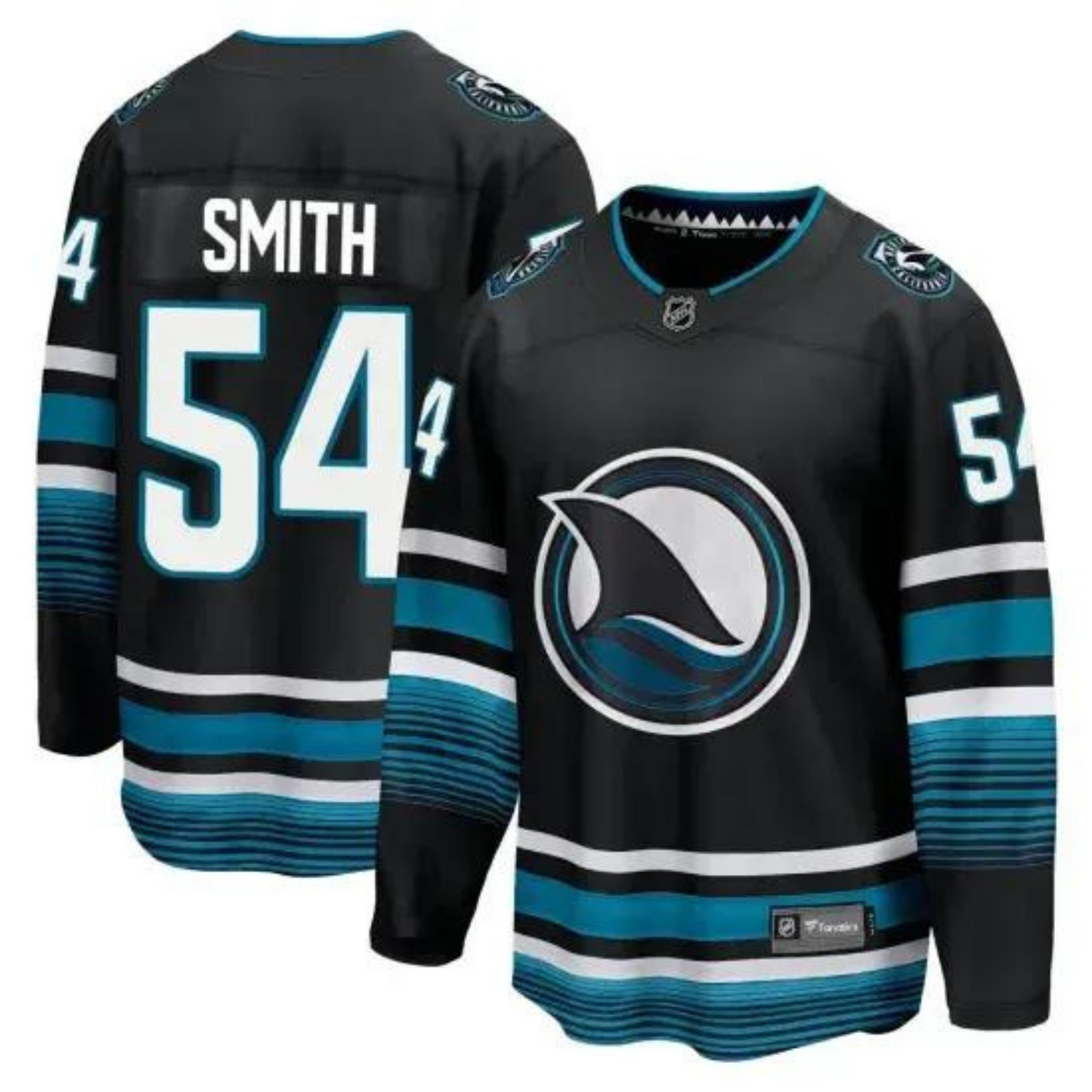 Givani Smith San Jose Sharks 54 Jersey