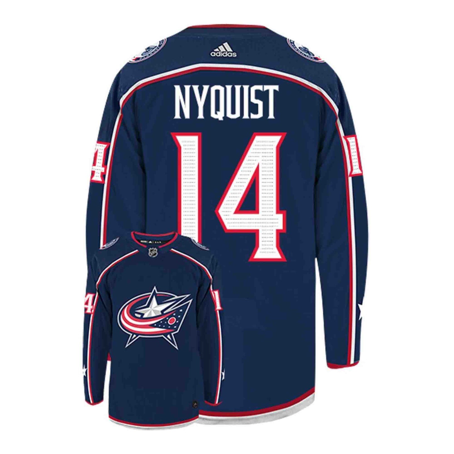 Gustav Nyquist Columbus Blue Jackets 14 Jersey