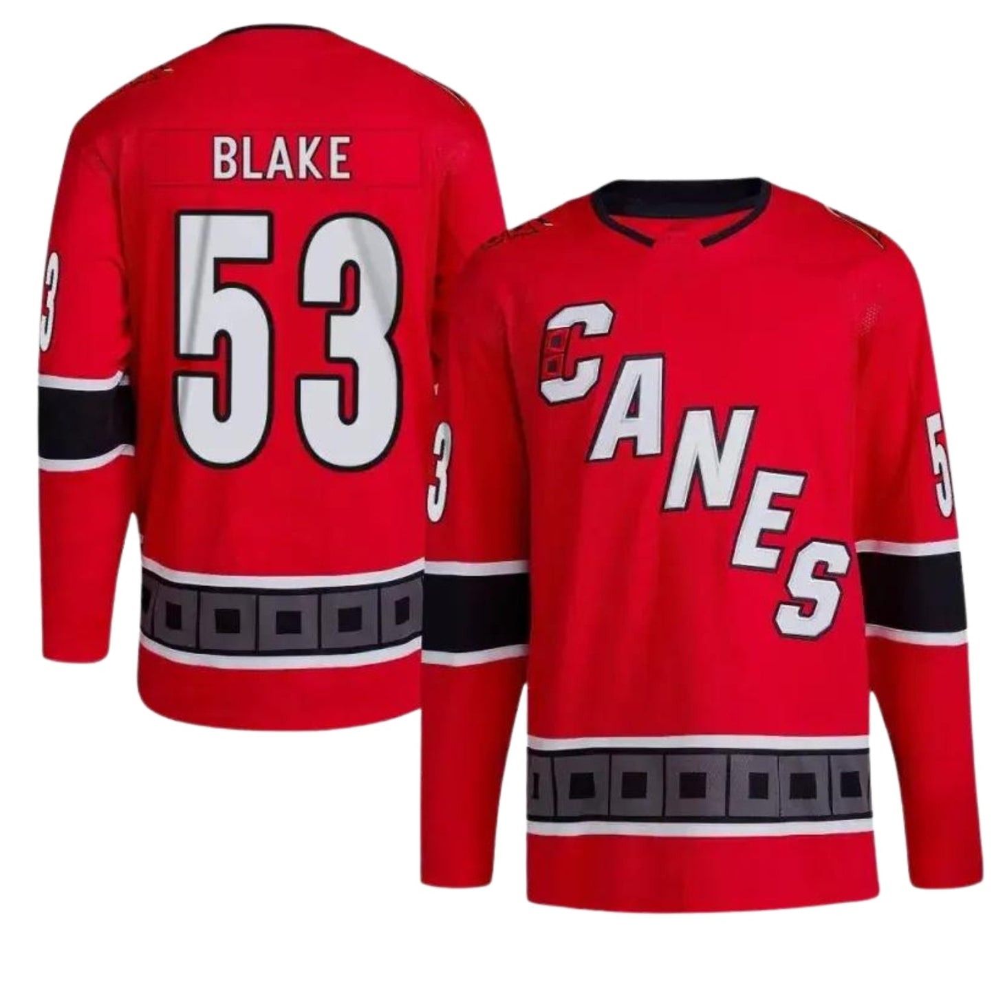 Jackson Blake Carolina Hurricanes 53 Jersey
