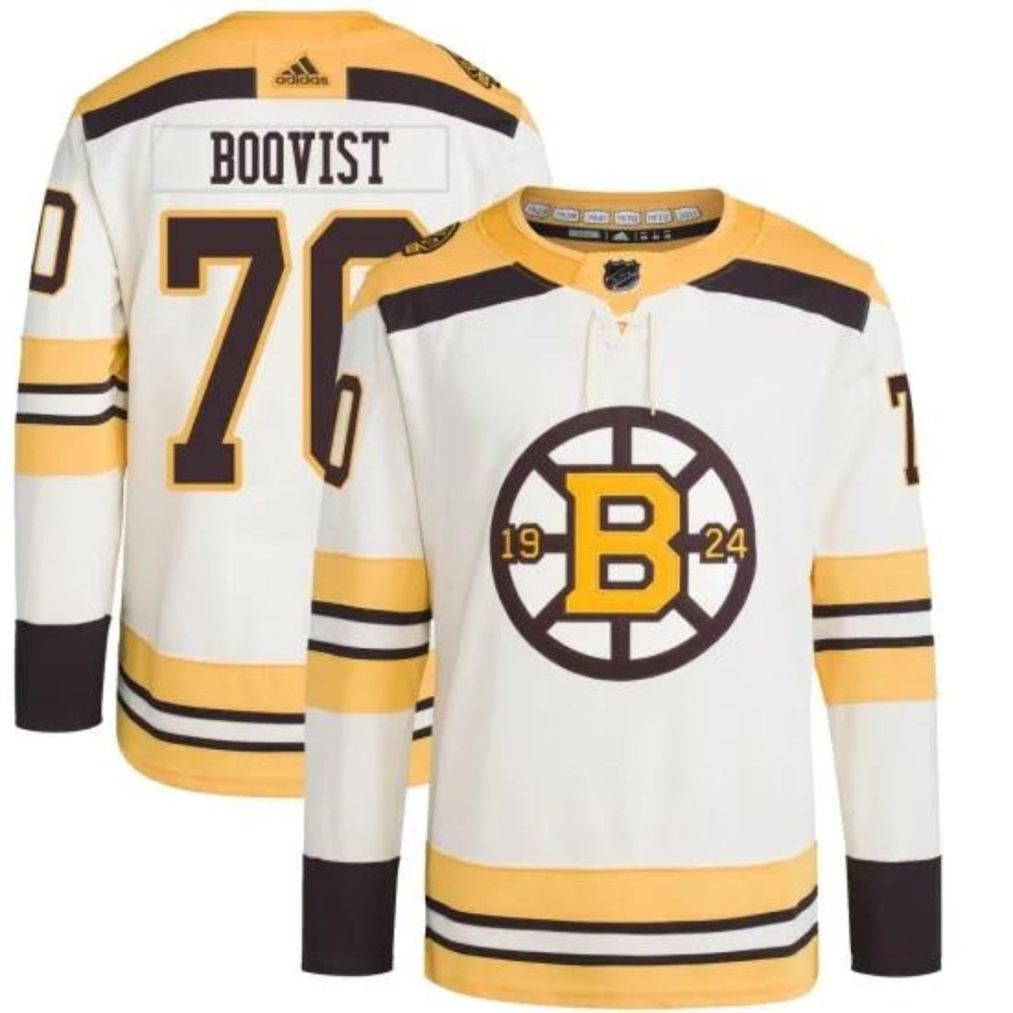 Jesper Boqvist Boston Bruins 70 Jersey