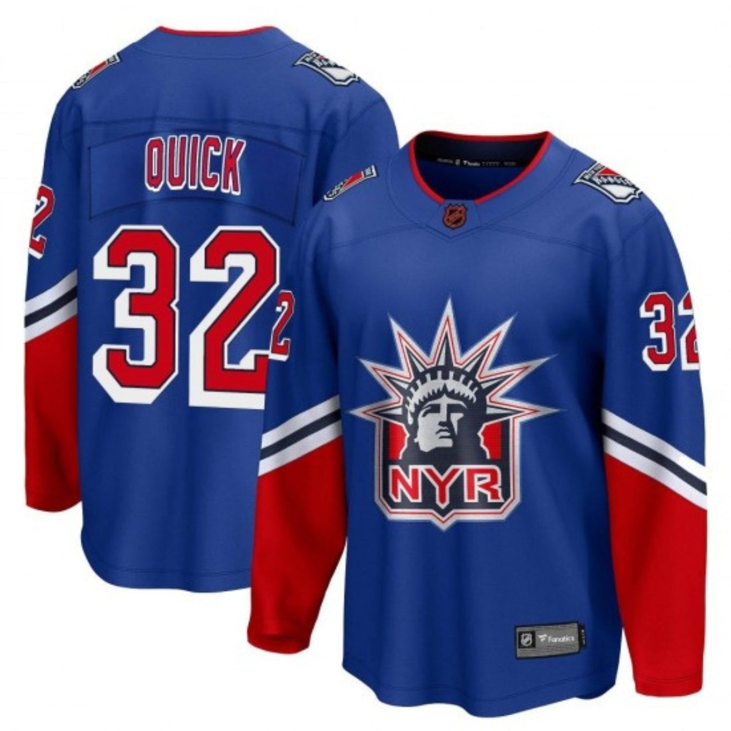 Jonathan Quick New York Rangers 32 Jersey