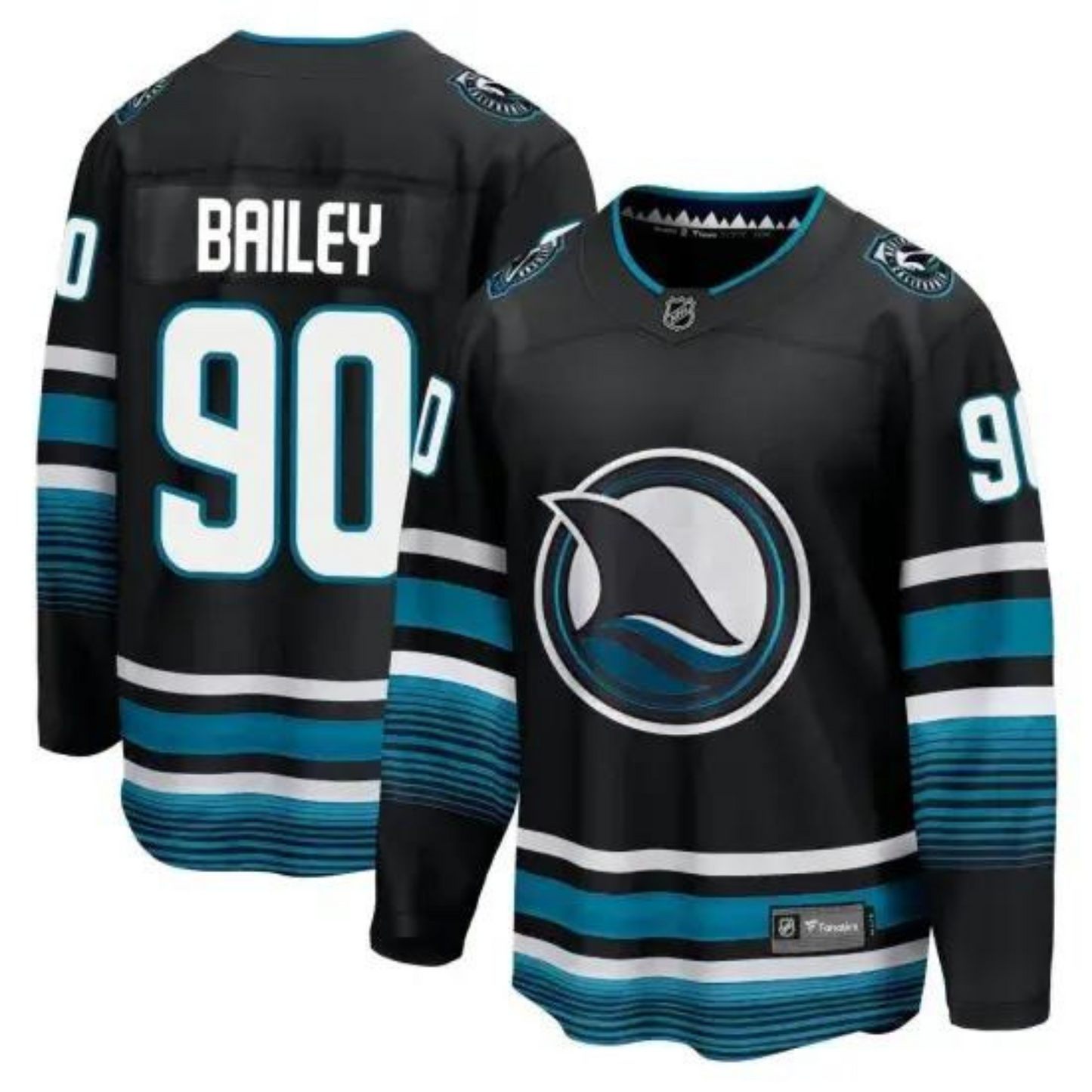 Justin Bailey San Jose Sharks 90 Jersey